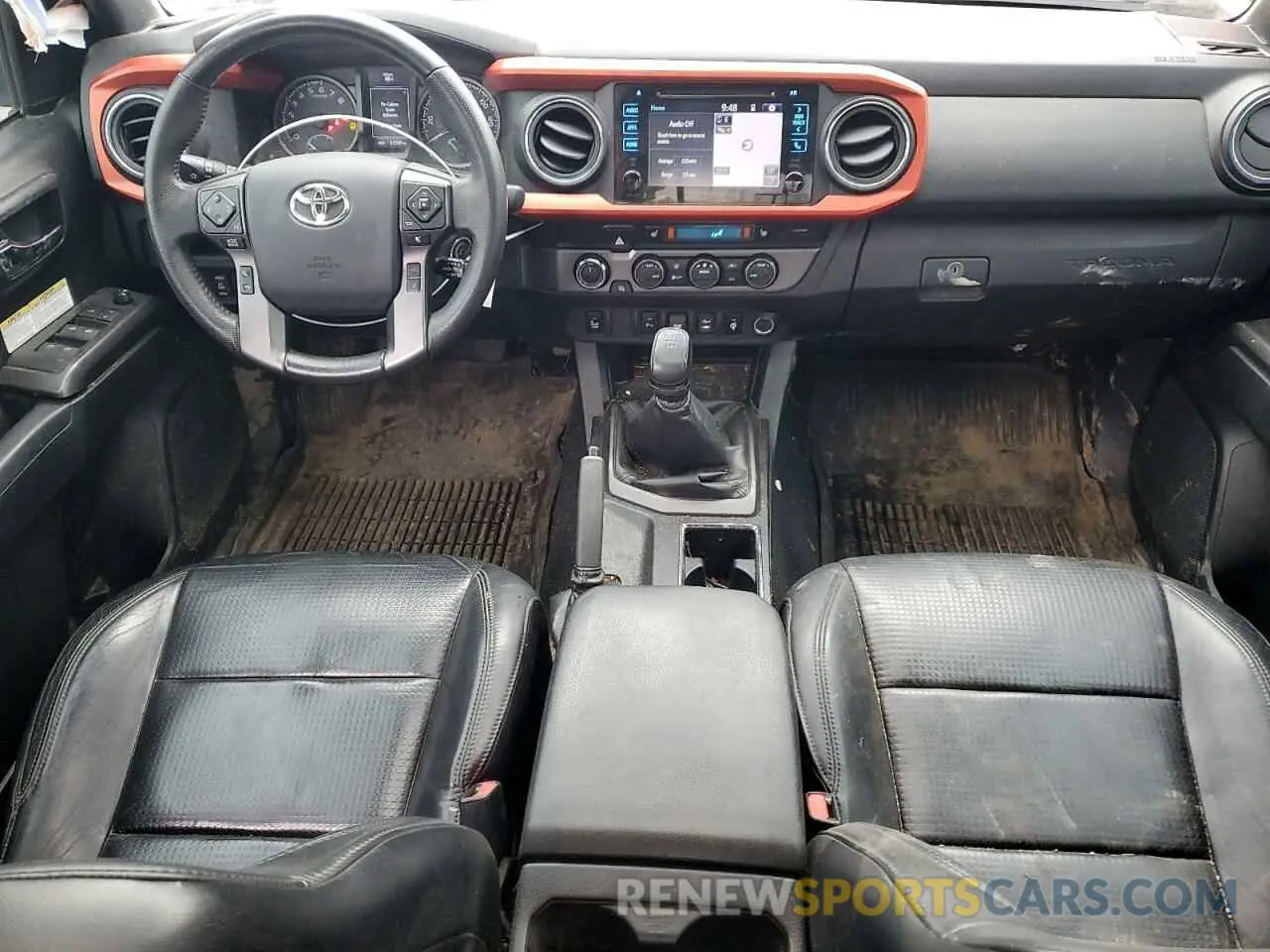8 fotografías del automóvil dañado 5TFCZ5AN6KX201728 TOYOTA TACOMA 2019