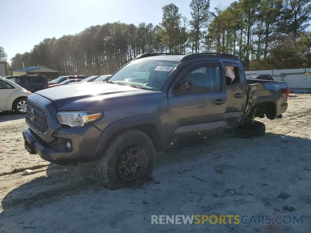 1 fotografías del automóvil dañado 5TFCZ5AN7KX190206 TOYOTA TACOMA 2019