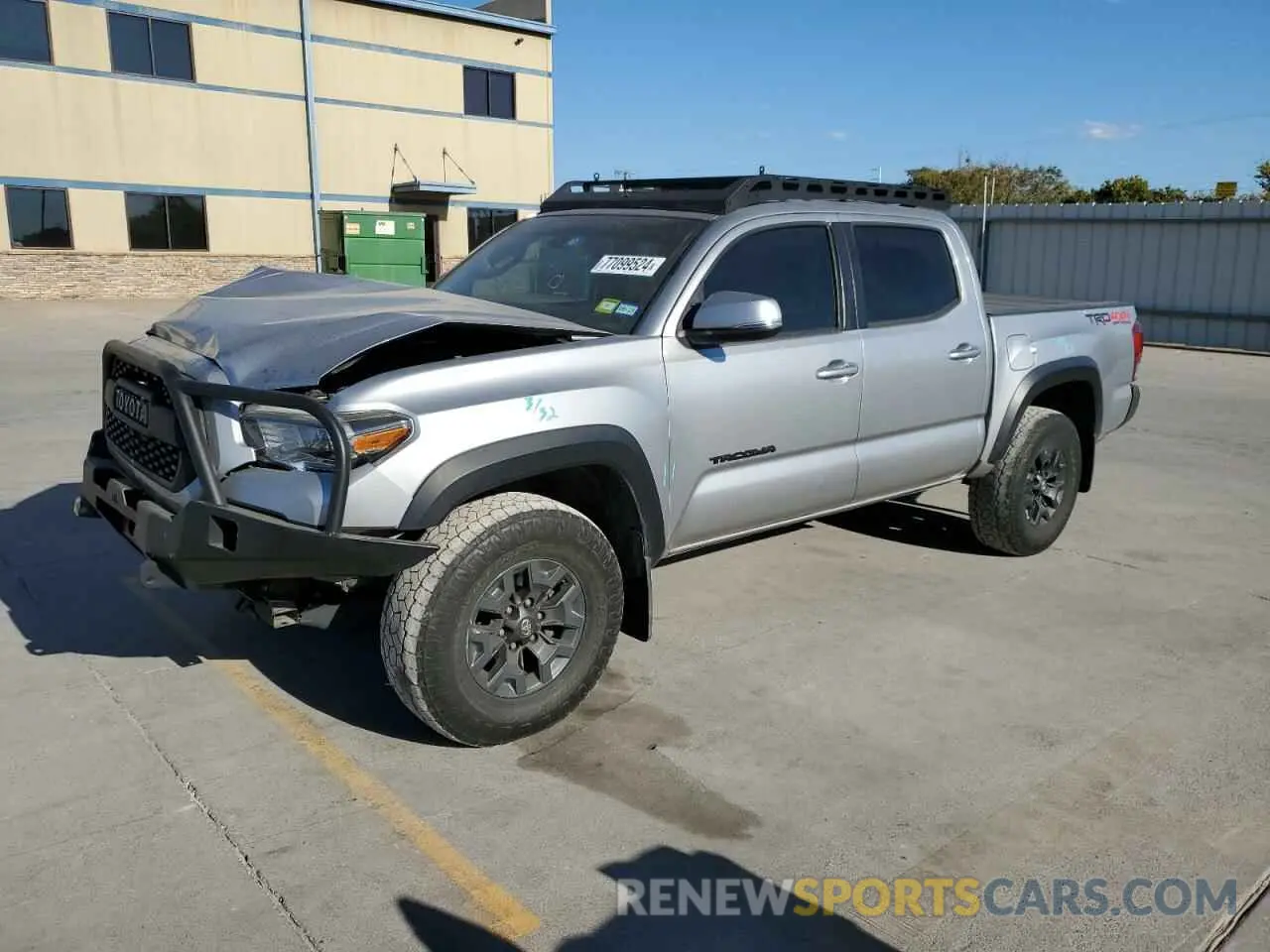 1 fotografías del automóvil dañado 5TFCZ5AN7KX198600 TOYOTA TACOMA 2019