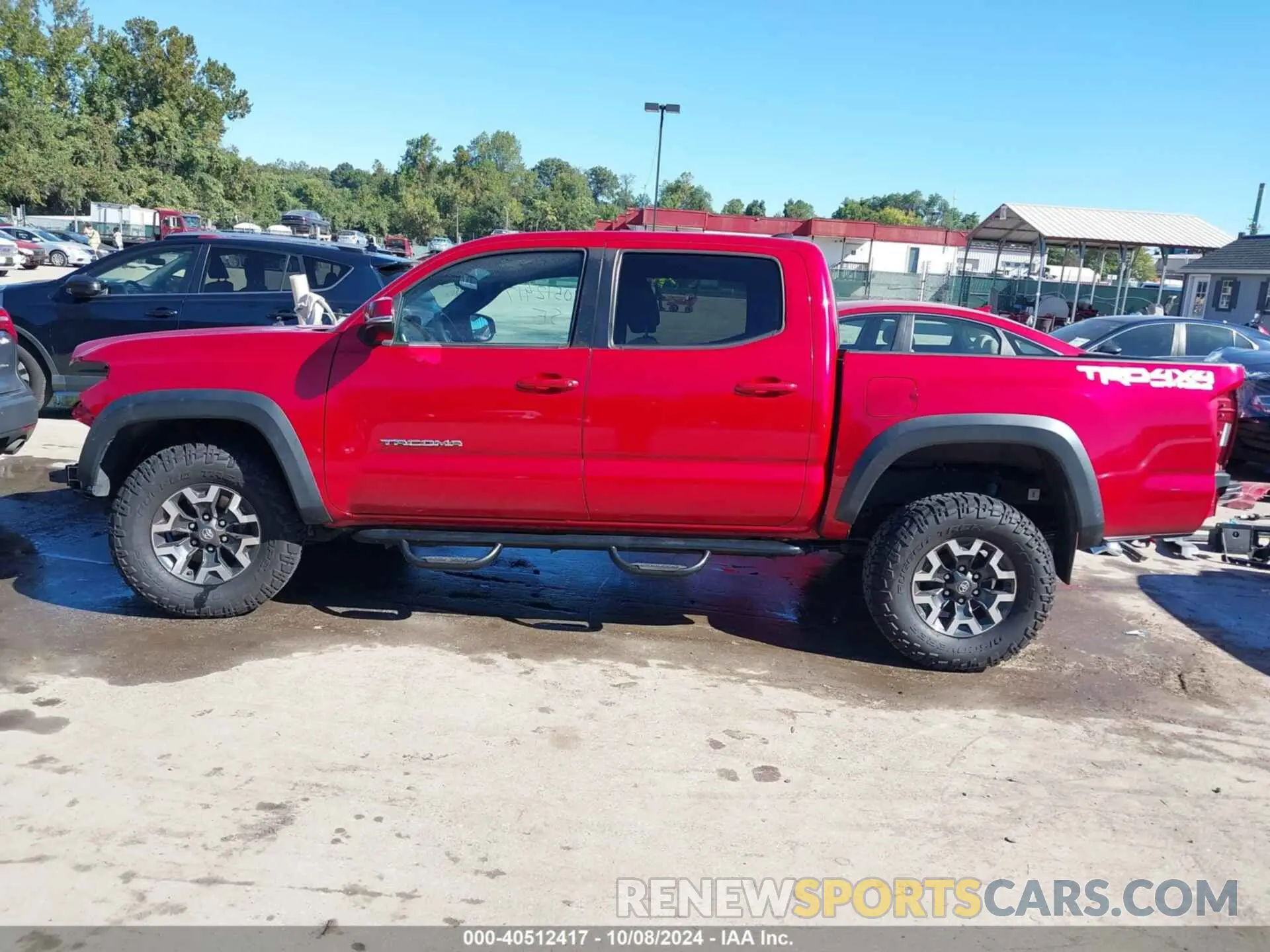 15 fotografías del automóvil dañado 5TFCZ5AN9KX180860 TOYOTA TACOMA 2019