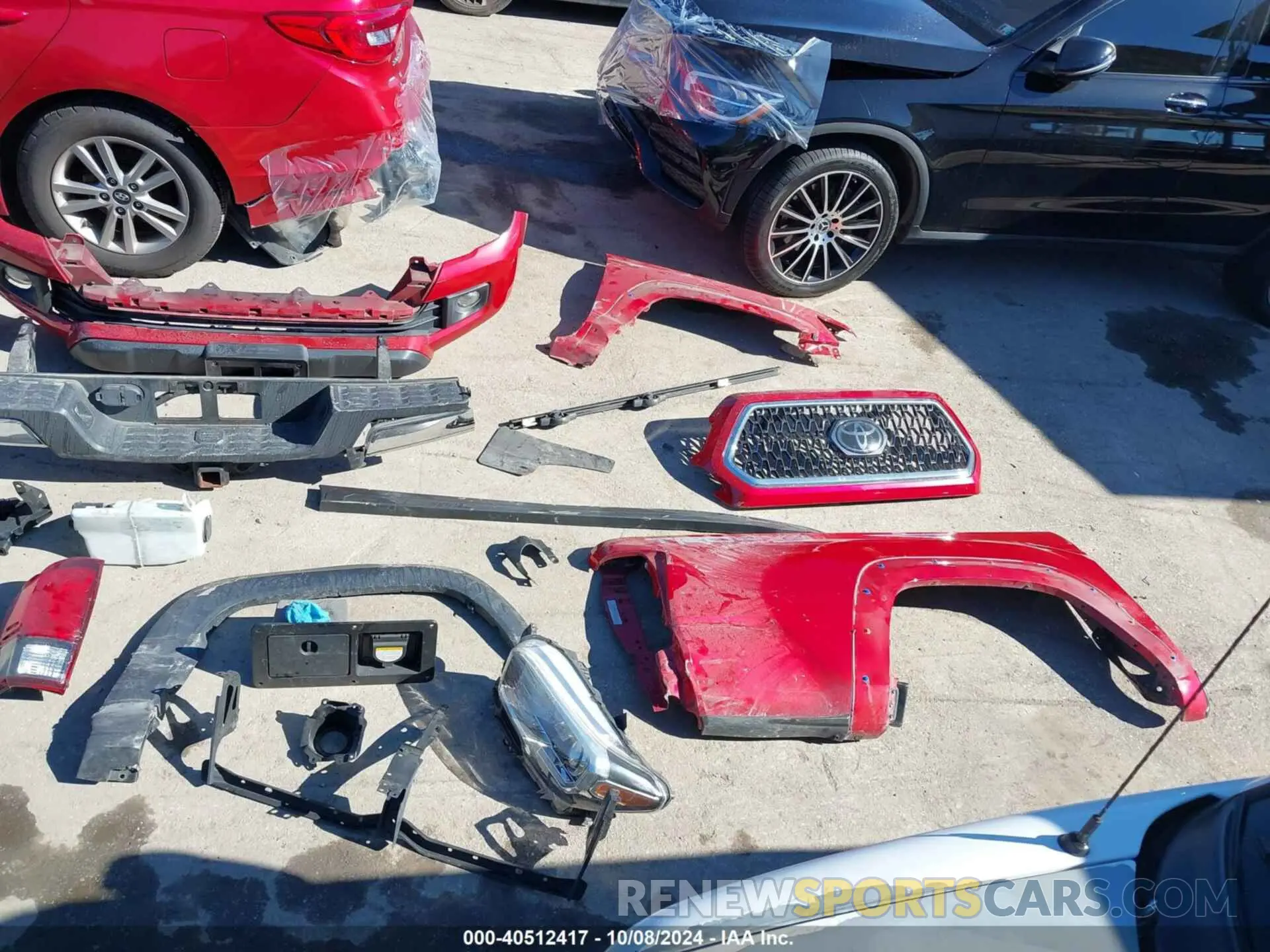 19 fotografías del automóvil dañado 5TFCZ5AN9KX180860 TOYOTA TACOMA 2019
