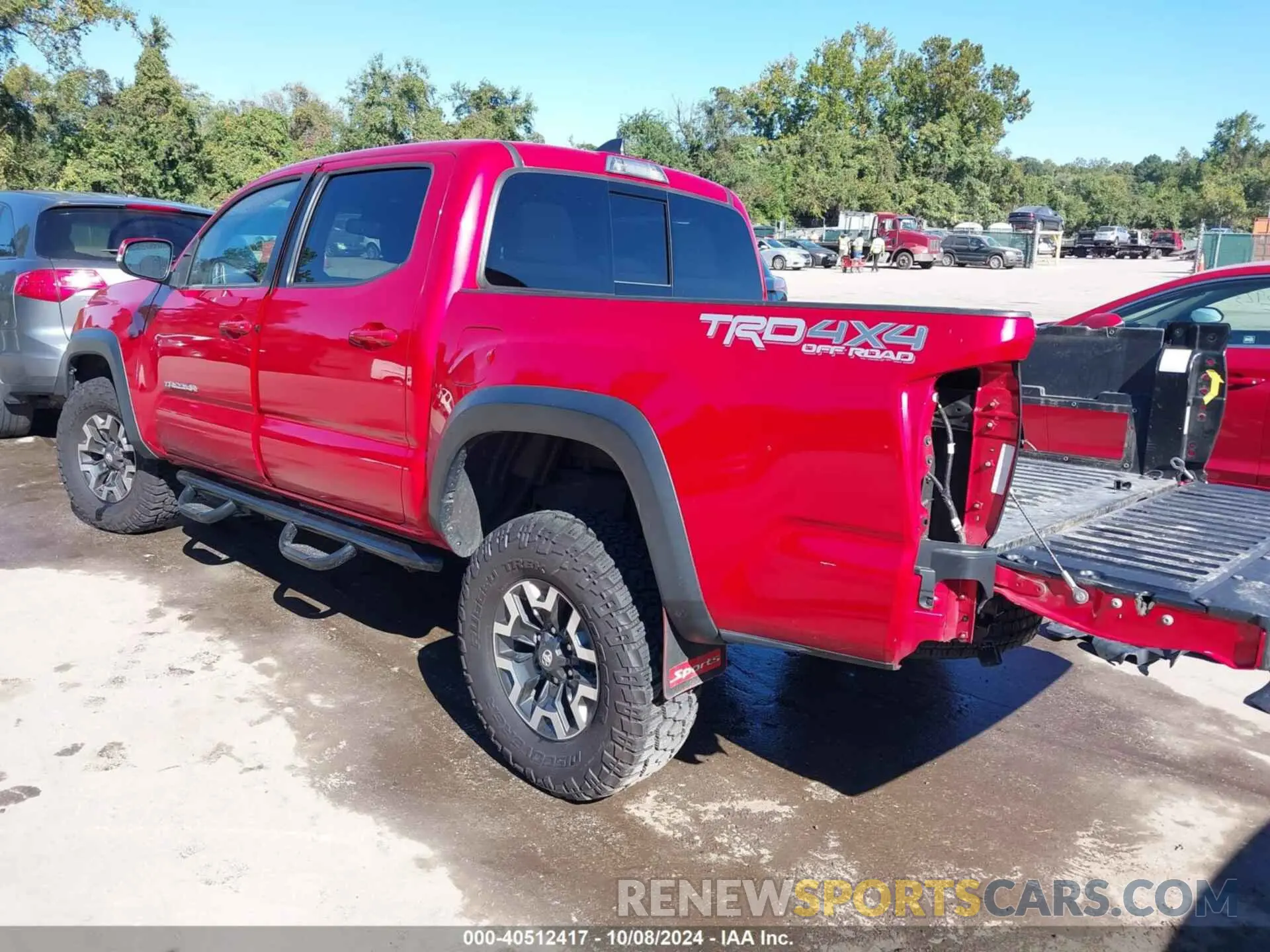 3 fotografías del automóvil dañado 5TFCZ5AN9KX180860 TOYOTA TACOMA 2019