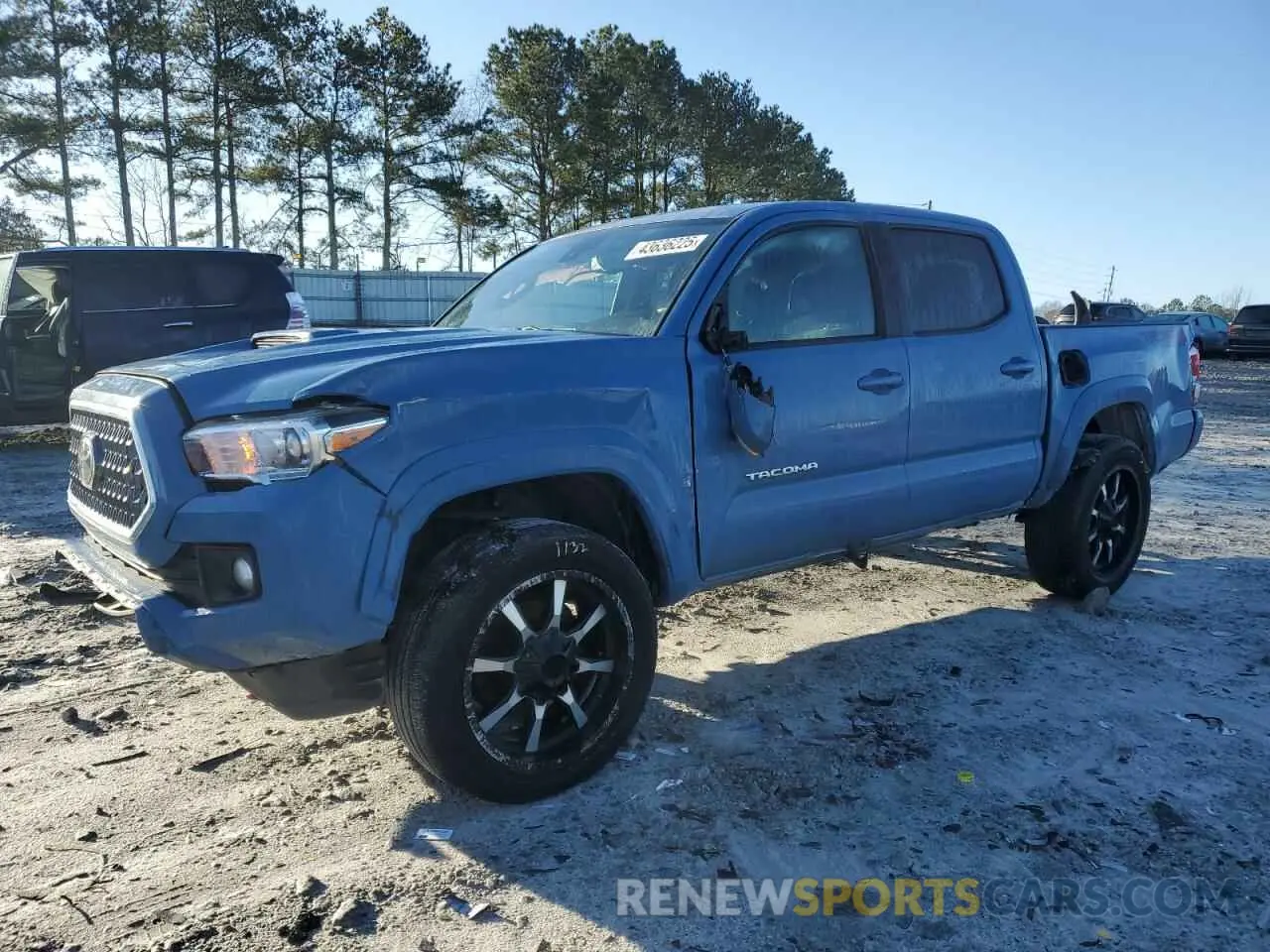 1 fotografías del automóvil dañado 5TFCZ5AN9KX197223 TOYOTA TACOMA 2019