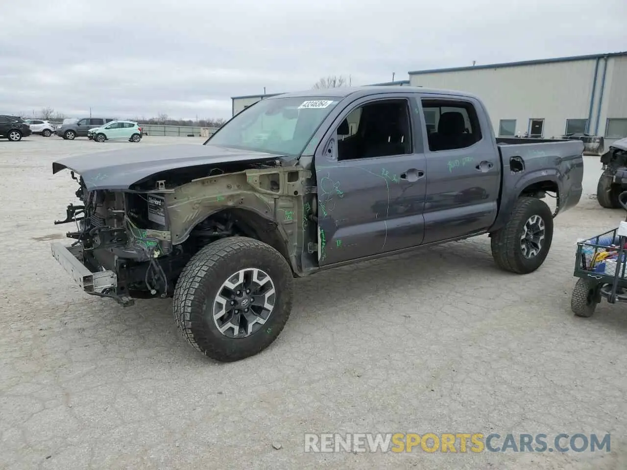 1 fotografías del automóvil dañado 5TFCZ5ANXKX181810 TOYOTA TACOMA 2019