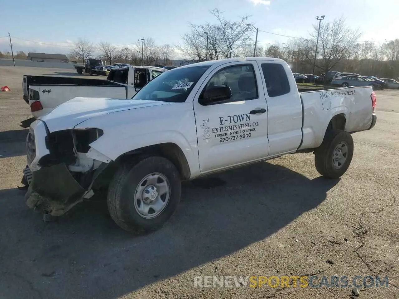 1 fotografías del automóvil dañado 5TFRX5GN0KX147706 TOYOTA TACOMA 2019