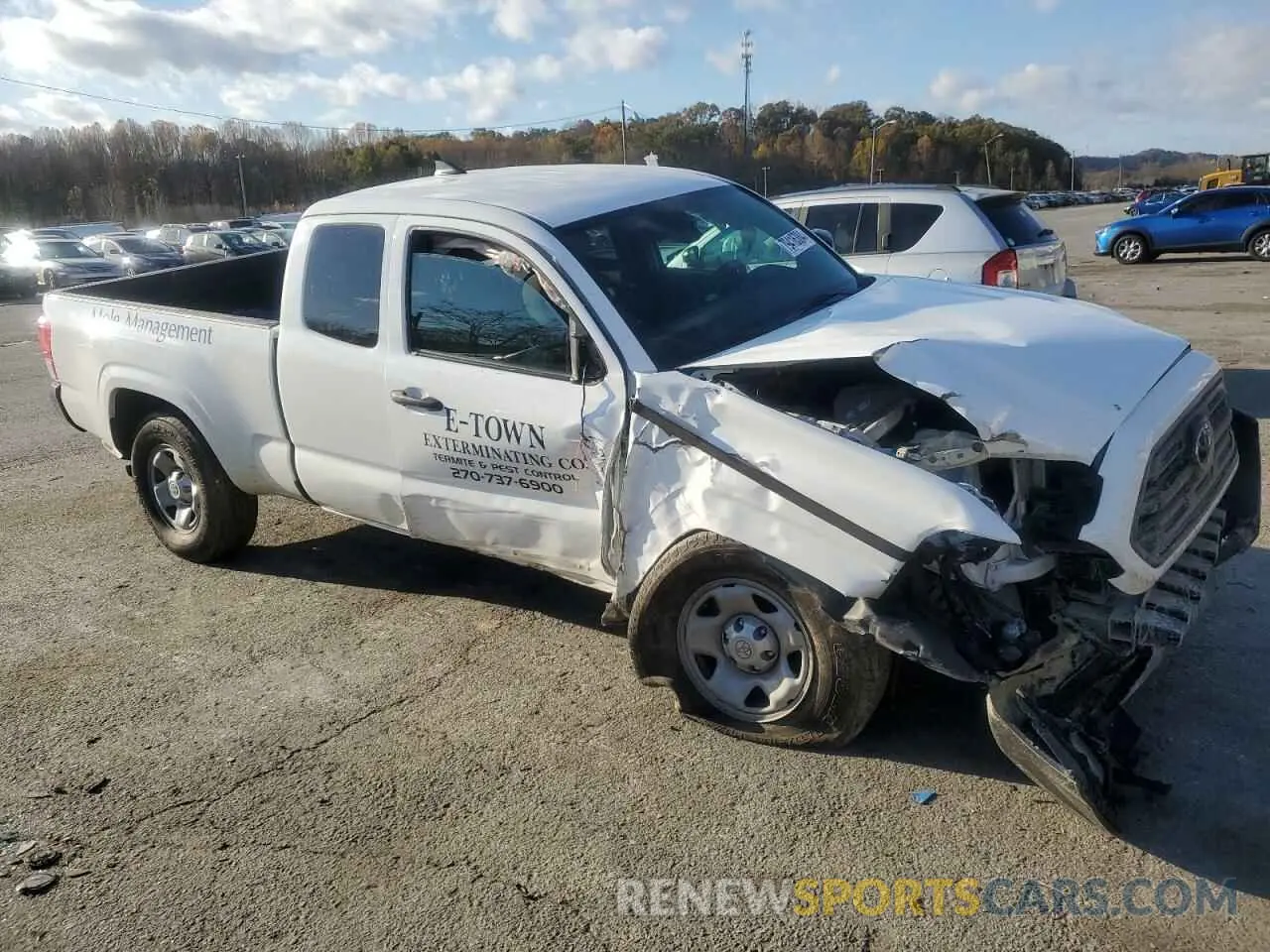 4 fotografías del automóvil dañado 5TFRX5GN0KX147706 TOYOTA TACOMA 2019