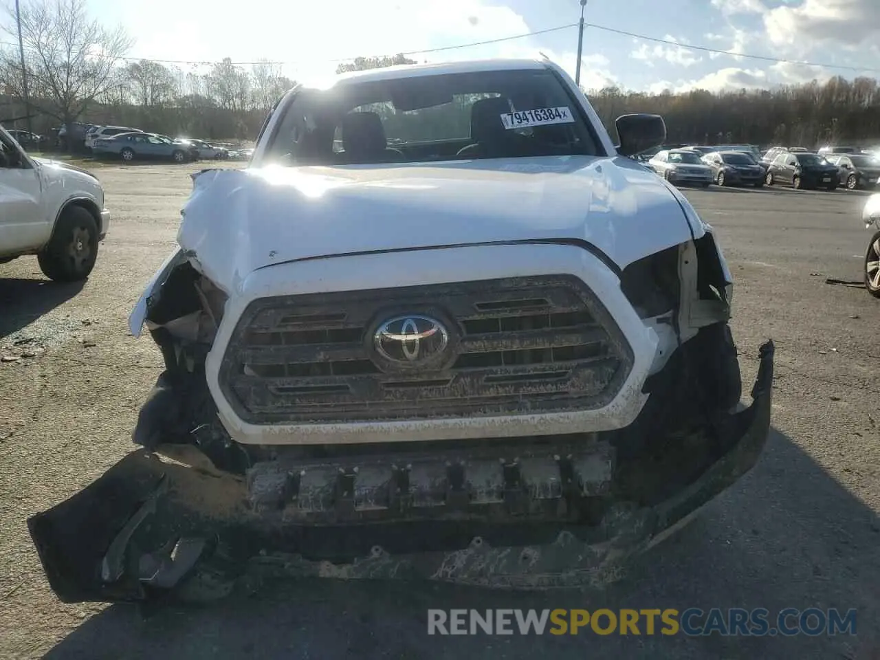 5 fotografías del automóvil dañado 5TFRX5GN0KX147706 TOYOTA TACOMA 2019