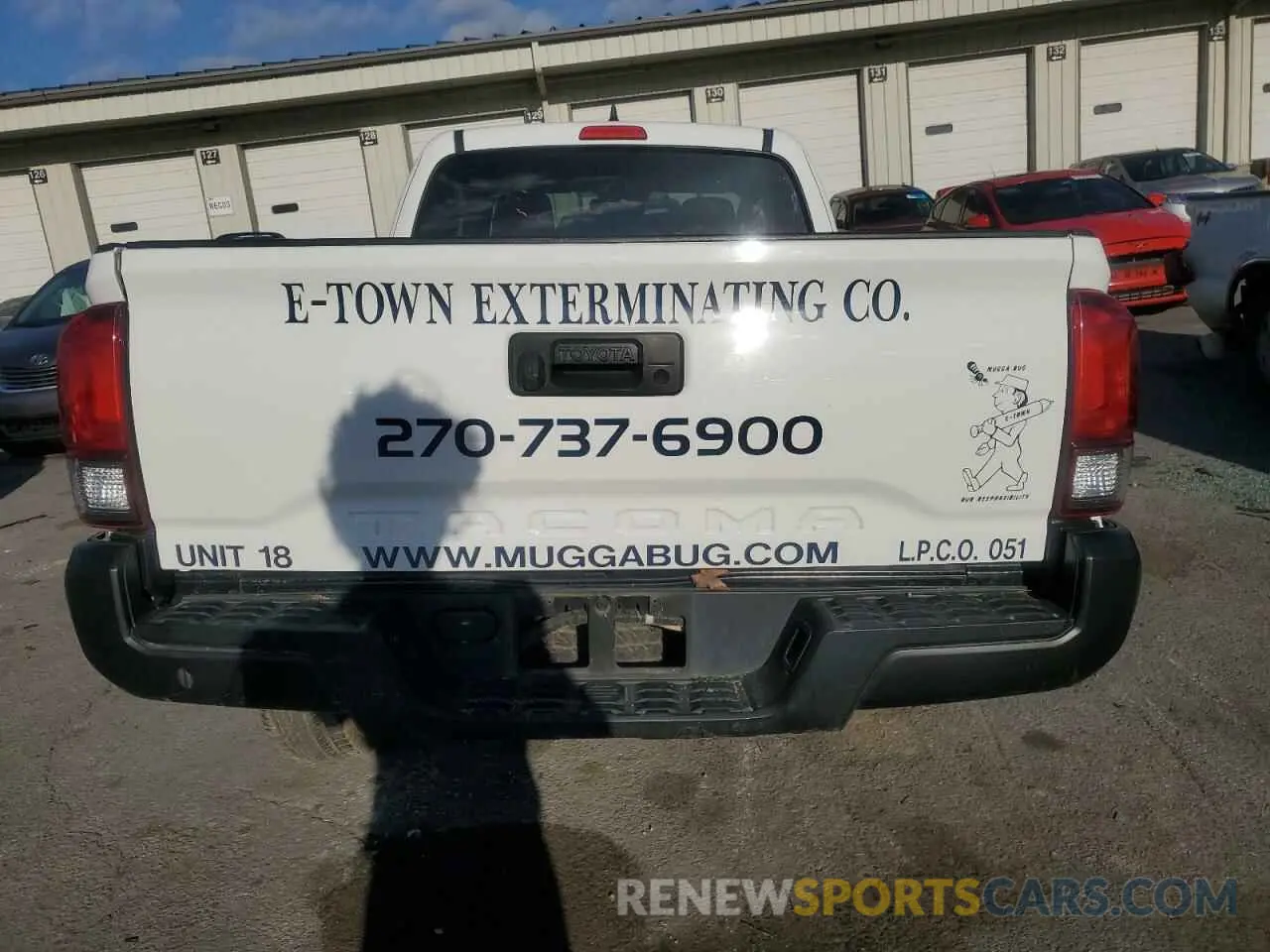 6 fotografías del automóvil dañado 5TFRX5GN0KX147706 TOYOTA TACOMA 2019