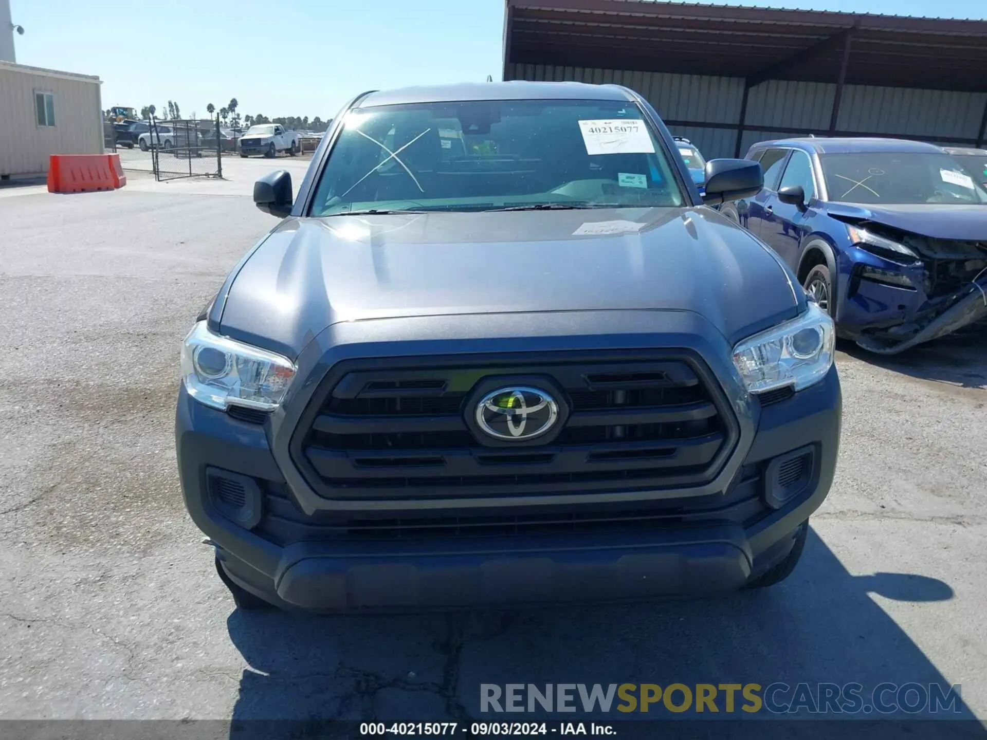 11 fotografías del automóvil dañado 5TFRX5GN0KX155238 TOYOTA TACOMA 2019