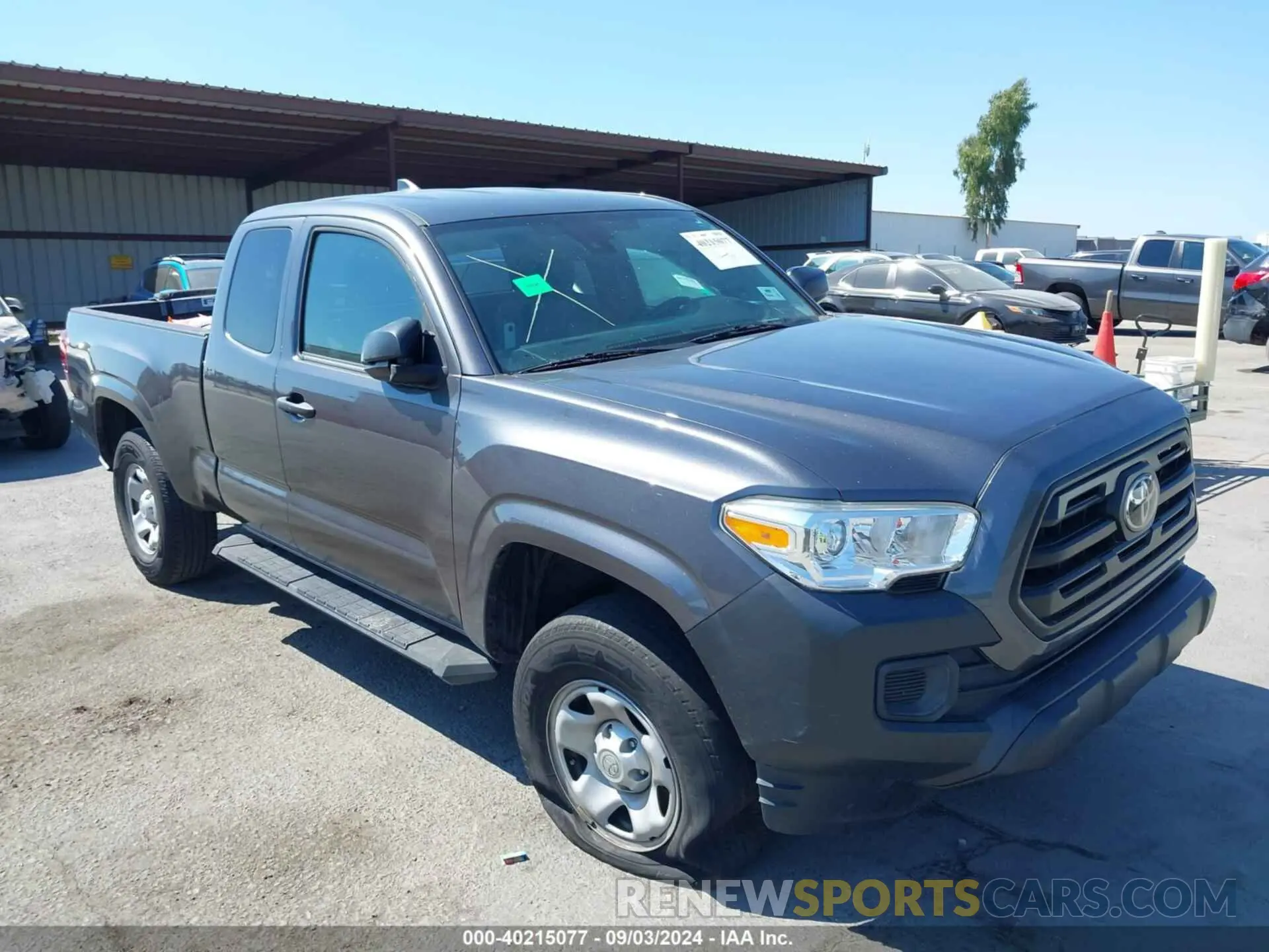 6 fotografías del automóvil dañado 5TFRX5GN0KX155238 TOYOTA TACOMA 2019