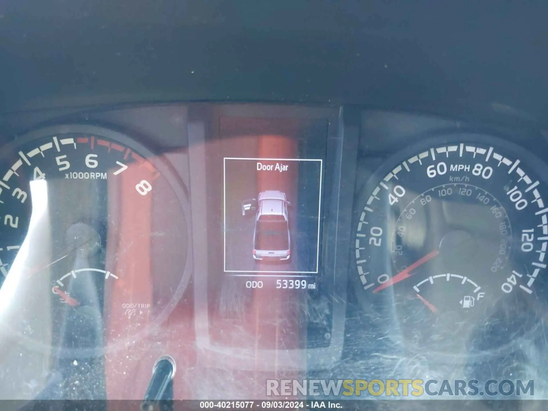 7 fotografías del automóvil dañado 5TFRX5GN0KX155238 TOYOTA TACOMA 2019