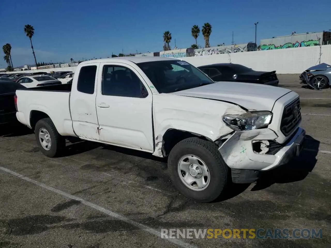 4 fotografías del automóvil dañado 5TFRX5GN0KX164943 TOYOTA TACOMA 2019