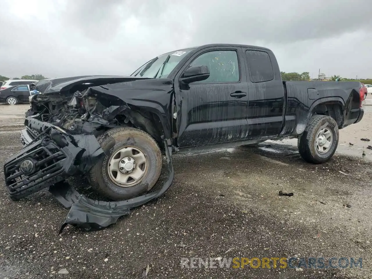 1 fotografías del automóvil dañado 5TFRX5GN1KX135550 TOYOTA TACOMA 2019