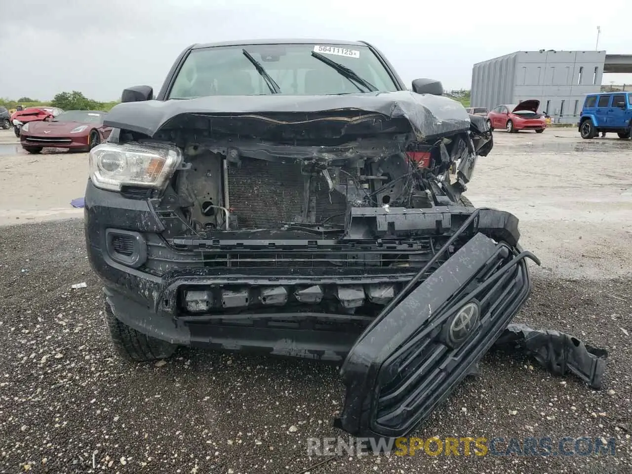 5 fotografías del automóvil dañado 5TFRX5GN1KX135550 TOYOTA TACOMA 2019