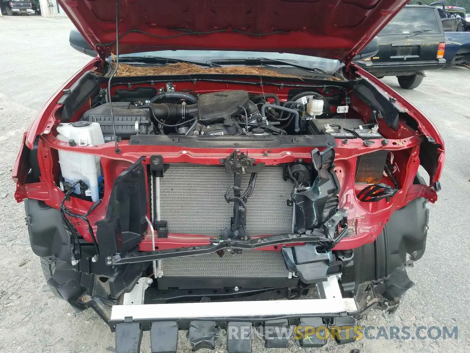 7 fotografías del automóvil dañado 5TFRX5GN1KX140313 TOYOTA TACOMA 2019