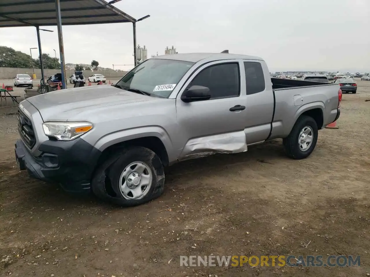 1 fotografías del automóvil dañado 5TFRX5GN1KX147679 TOYOTA TACOMA 2019