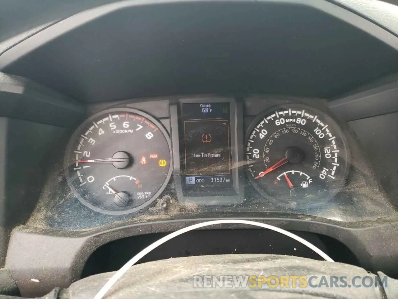 9 fotografías del automóvil dañado 5TFRX5GN1KX147679 TOYOTA TACOMA 2019