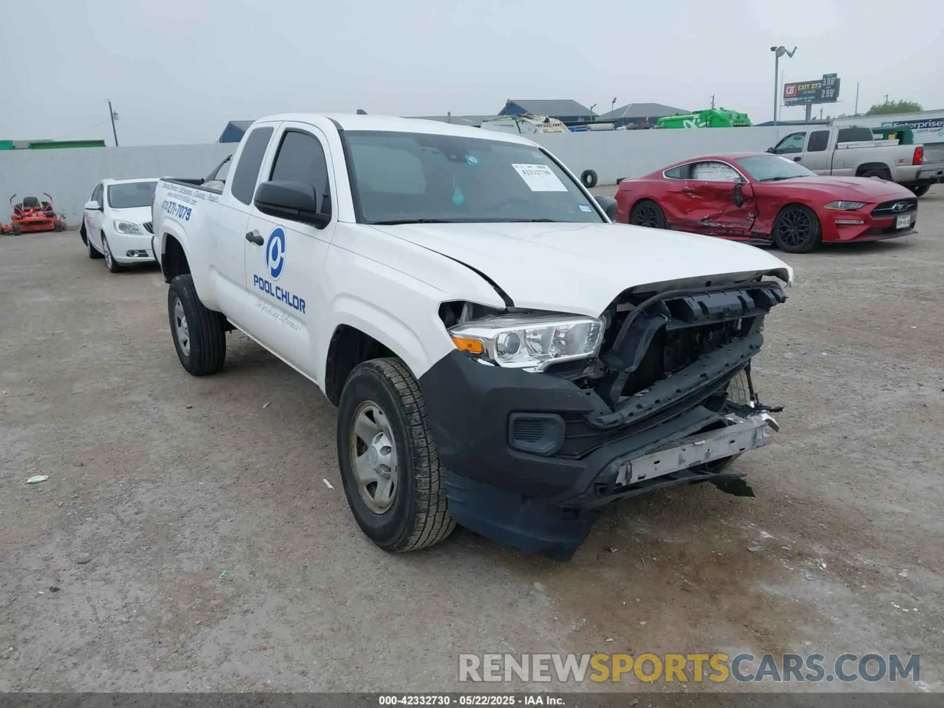 1 fotografías del automóvil dañado 5TFRX5GN2KX137484 TOYOTA TACOMA 2019