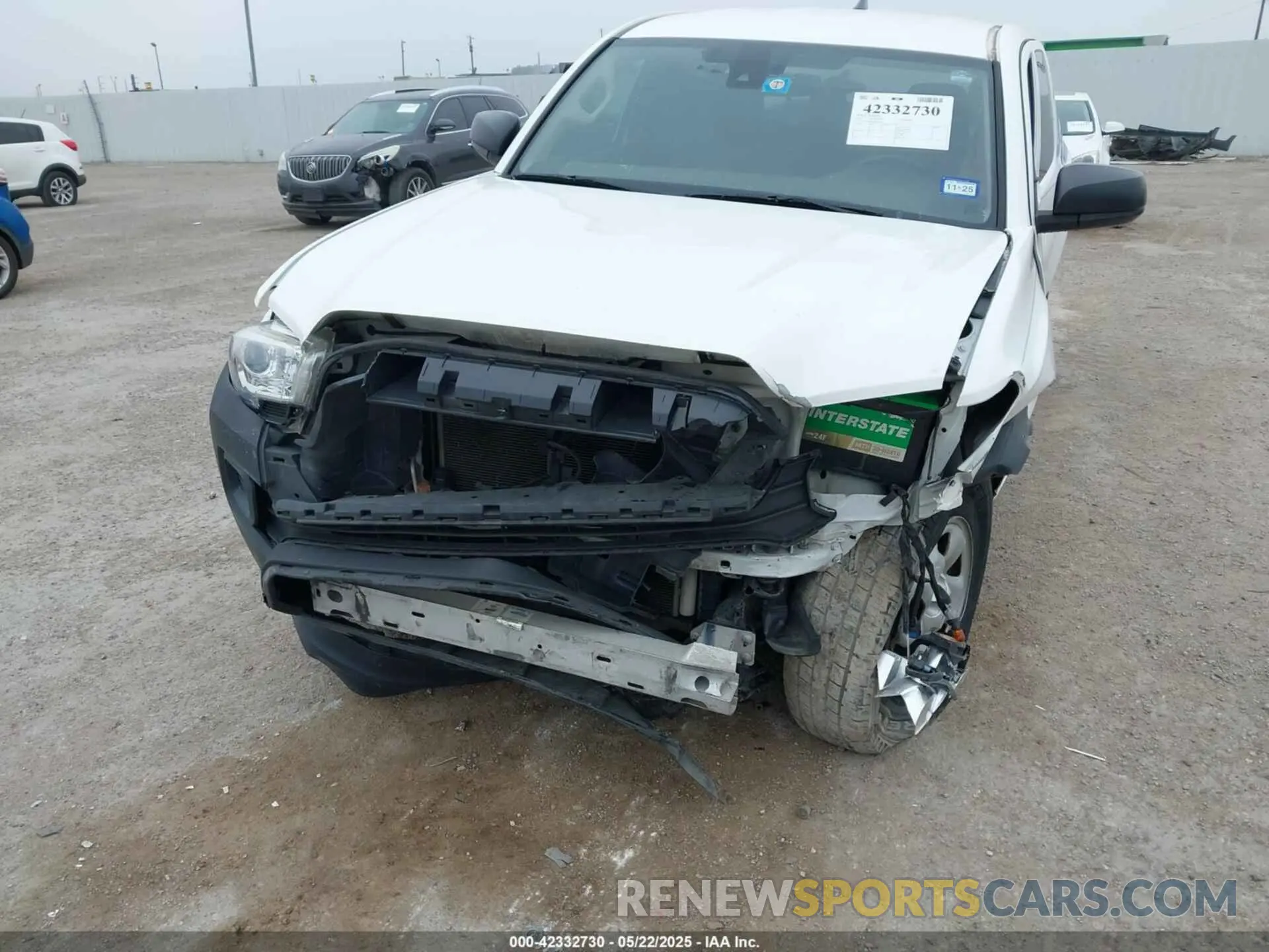6 fotografías del automóvil dañado 5TFRX5GN2KX137484 TOYOTA TACOMA 2019