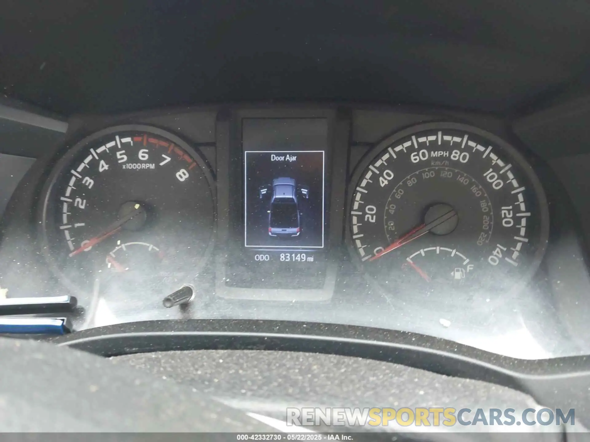 7 fotografías del automóvil dañado 5TFRX5GN2KX137484 TOYOTA TACOMA 2019