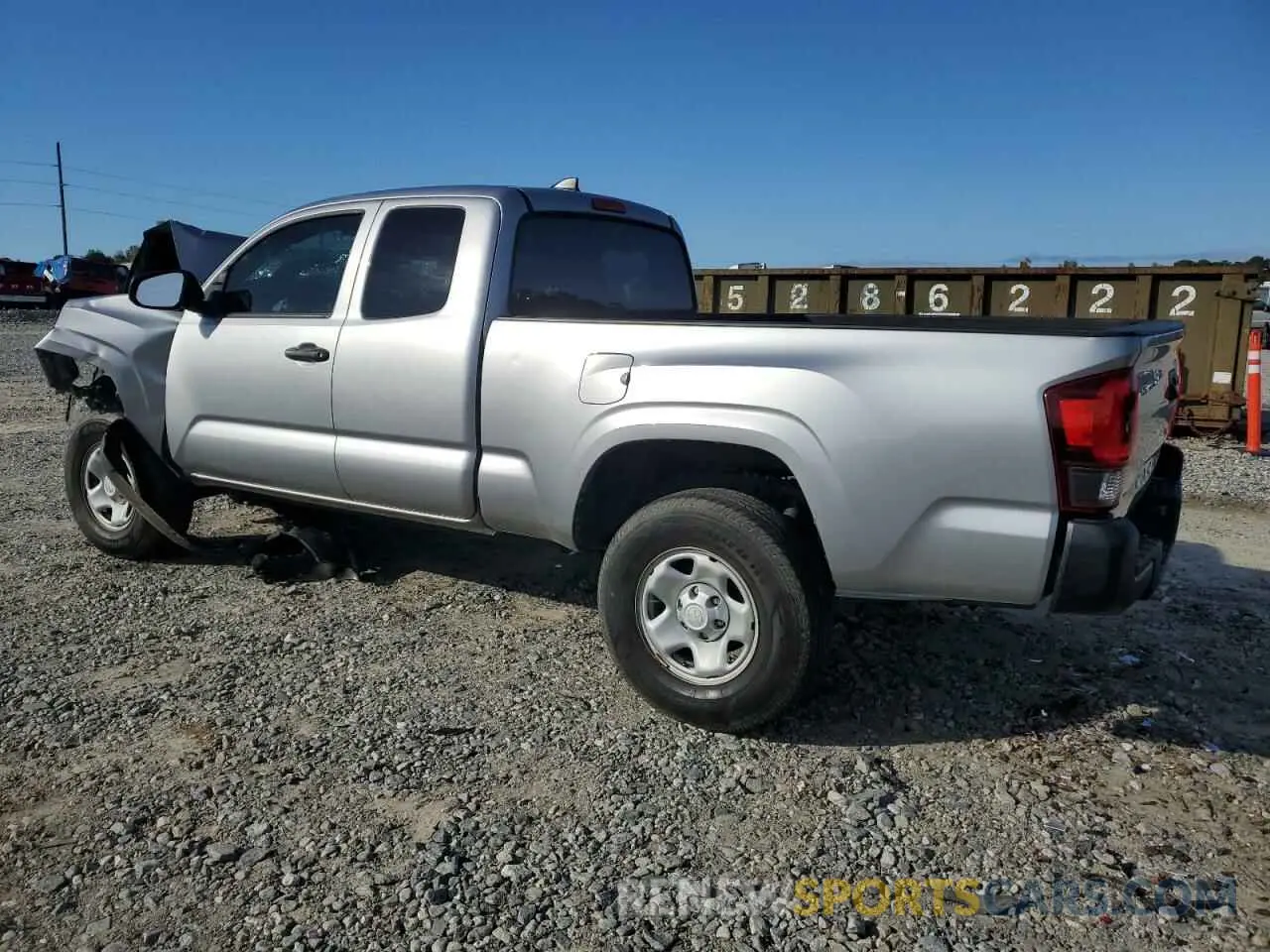 2 fotografías del automóvil dañado 5TFRX5GN2KX138201 TOYOTA TACOMA 2019