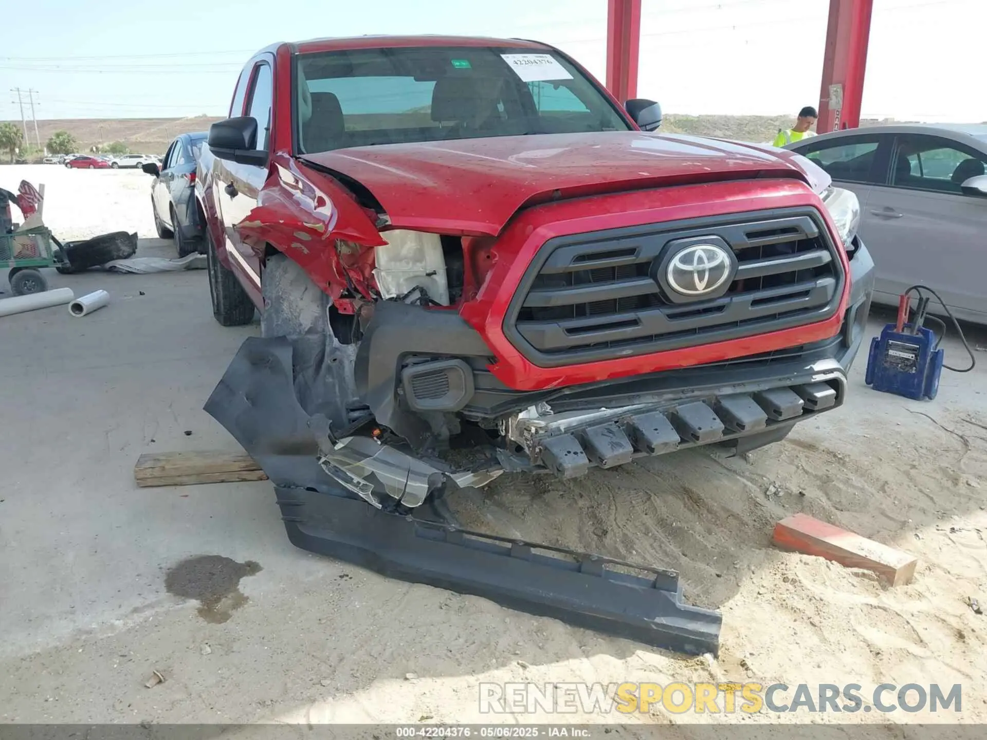 6 fotografías del automóvil dañado 5TFRX5GN2KX146427 TOYOTA TACOMA 2019