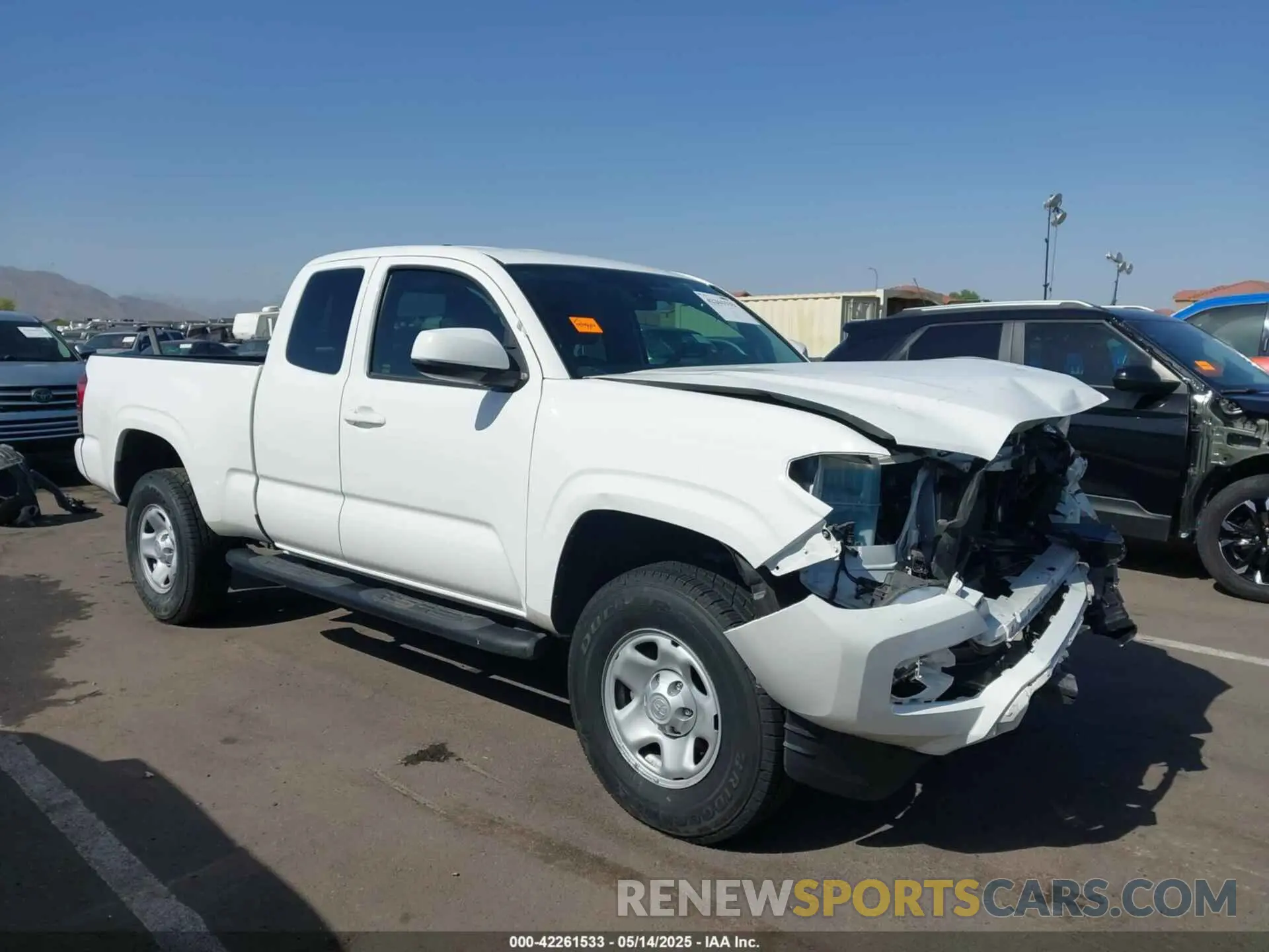 1 fotografías del automóvil dañado 5TFRX5GN3KX139213 TOYOTA TACOMA 2019