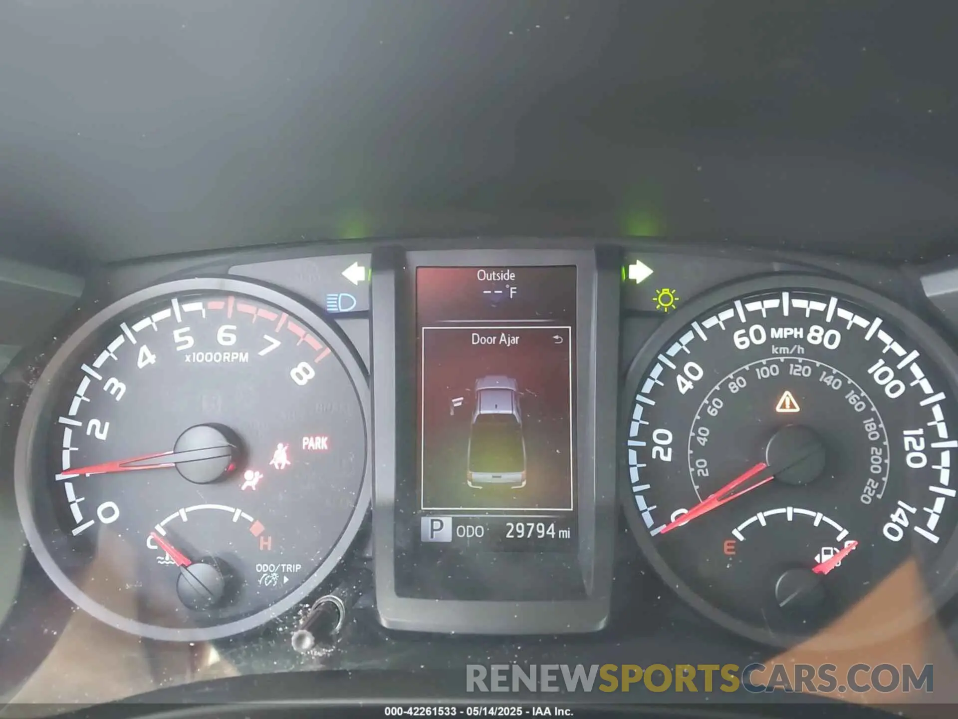 7 fotografías del automóvil dañado 5TFRX5GN3KX139213 TOYOTA TACOMA 2019