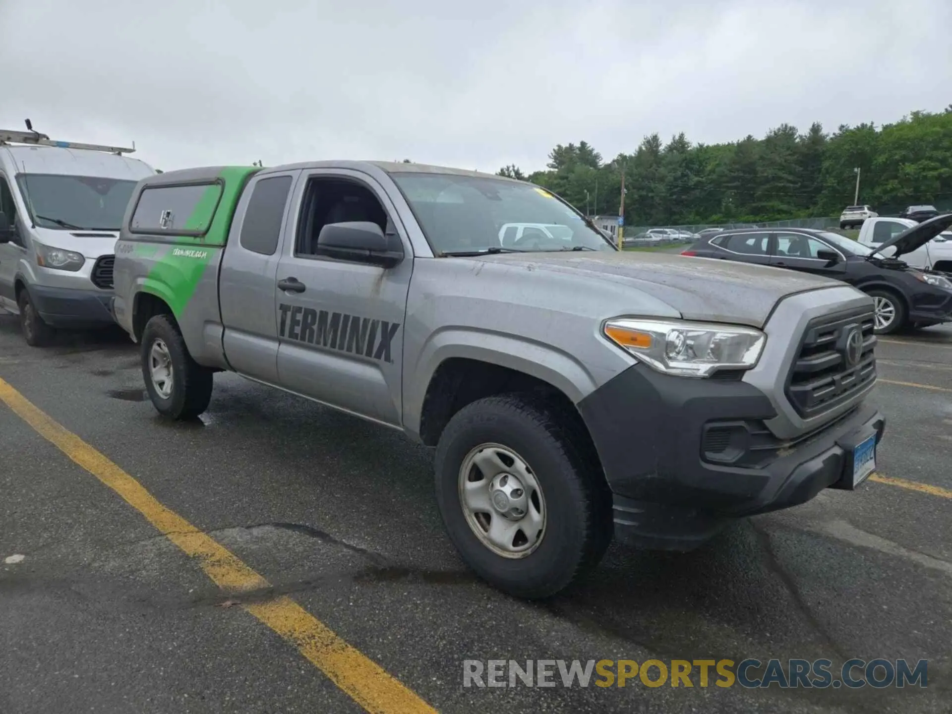 10 fotografías del automóvil dañado 5TFRX5GN3KX149594 TOYOTA TACOMA 2019