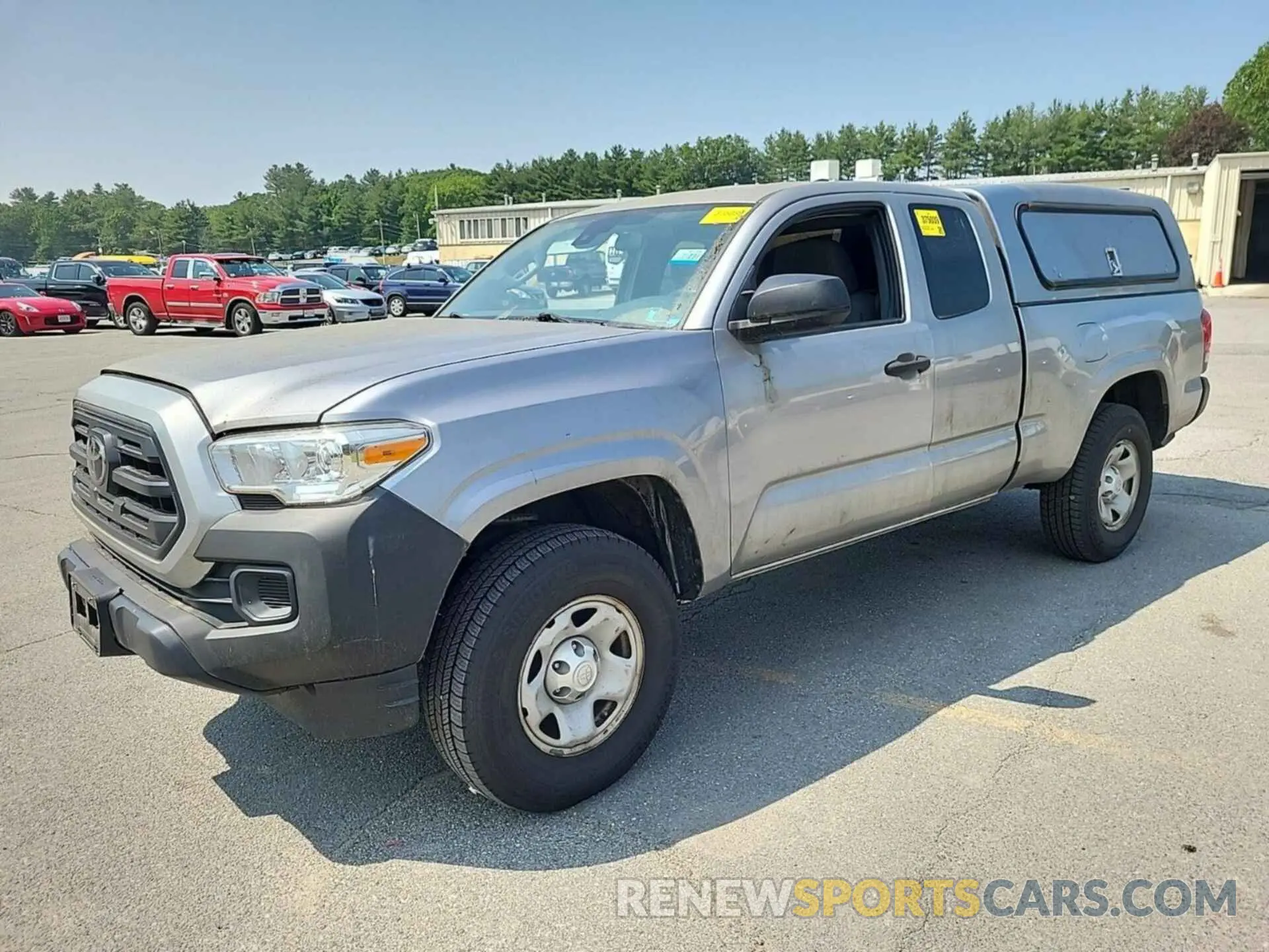11 fotografías del automóvil dañado 5TFRX5GN3KX149594 TOYOTA TACOMA 2019