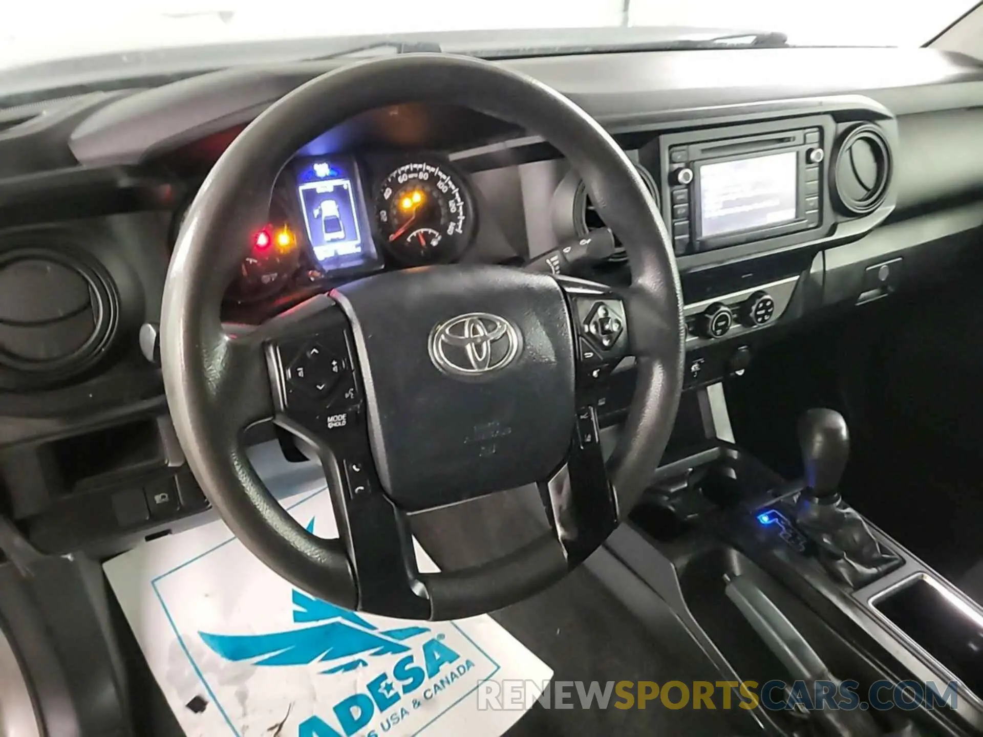 17 fotografías del automóvil dañado 5TFRX5GN3KX149594 TOYOTA TACOMA 2019