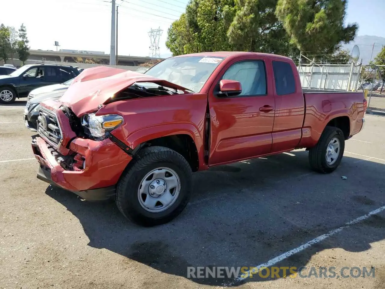1 fotografías del automóvil dañado 5TFRX5GN4KX135753 TOYOTA TACOMA 2019