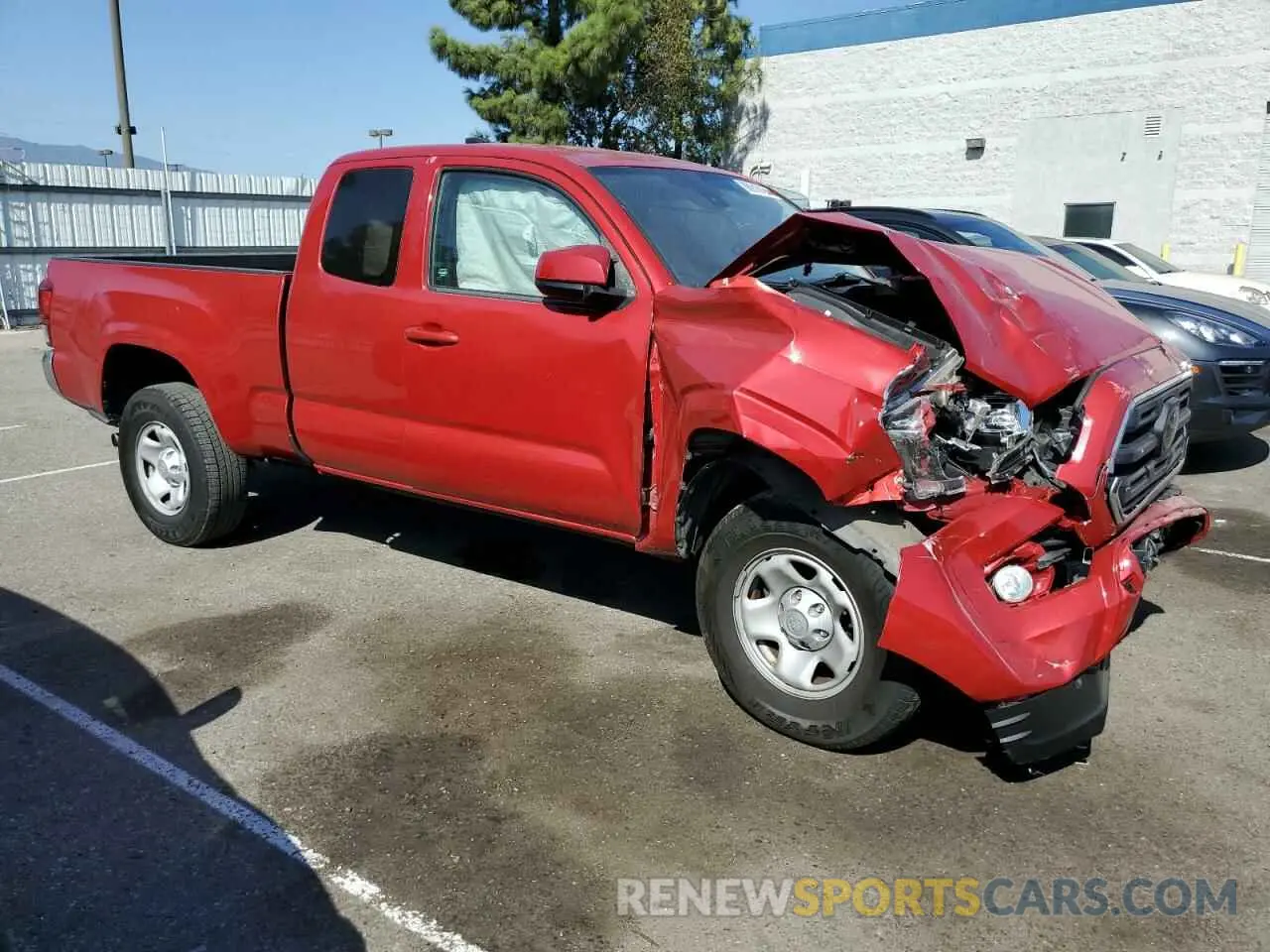 4 fotografías del automóvil dañado 5TFRX5GN4KX135753 TOYOTA TACOMA 2019