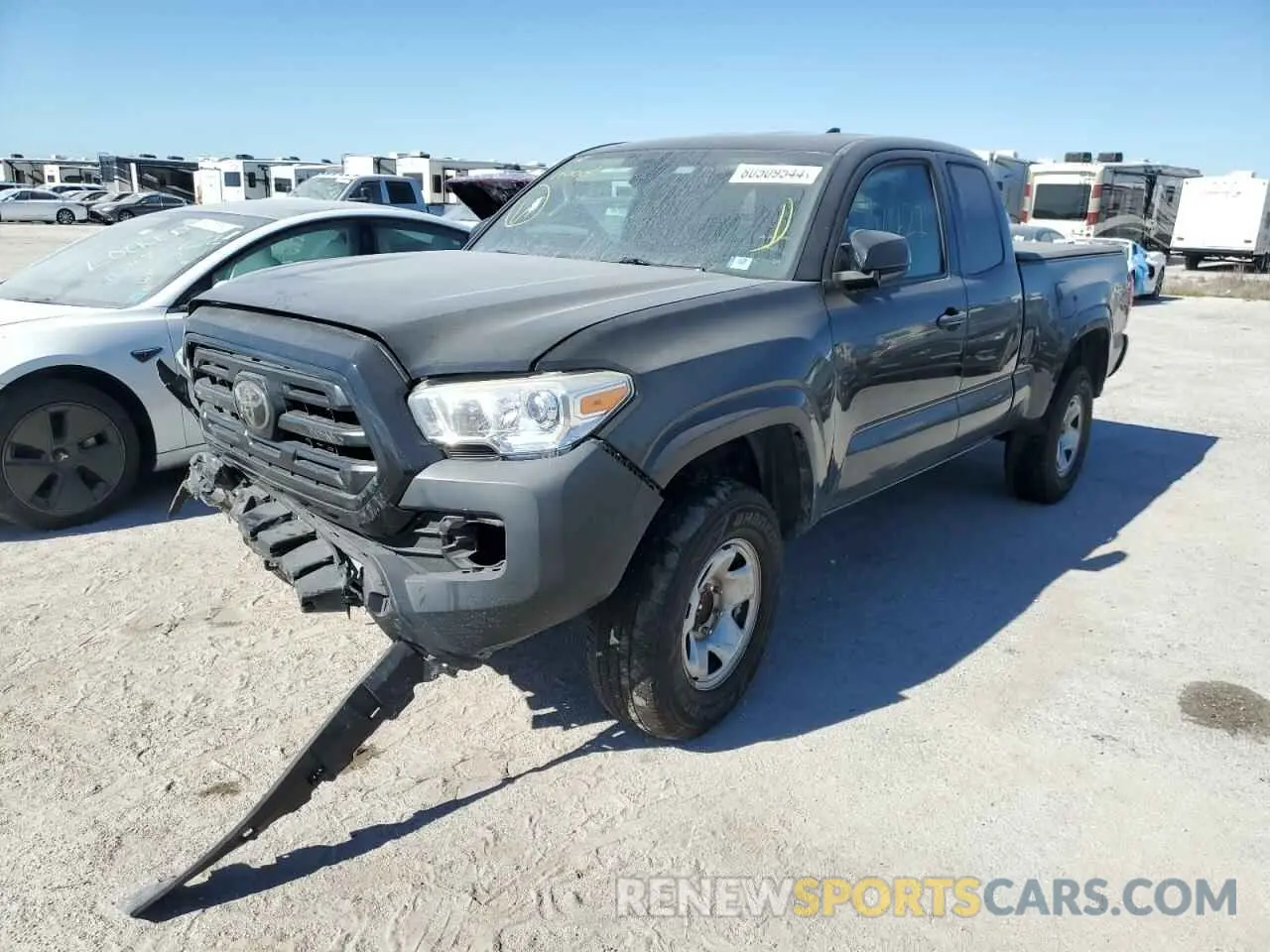 1 fotografías del automóvil dañado 5TFRX5GN4KX147045 TOYOTA TACOMA 2019
