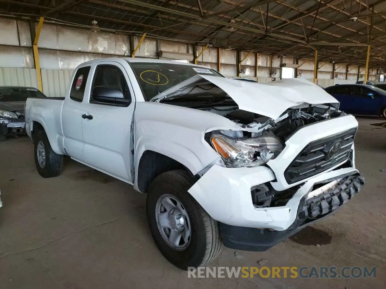 1 fotografías del automóvil dañado 5TFRX5GN5KX145496 TOYOTA TACOMA 2019