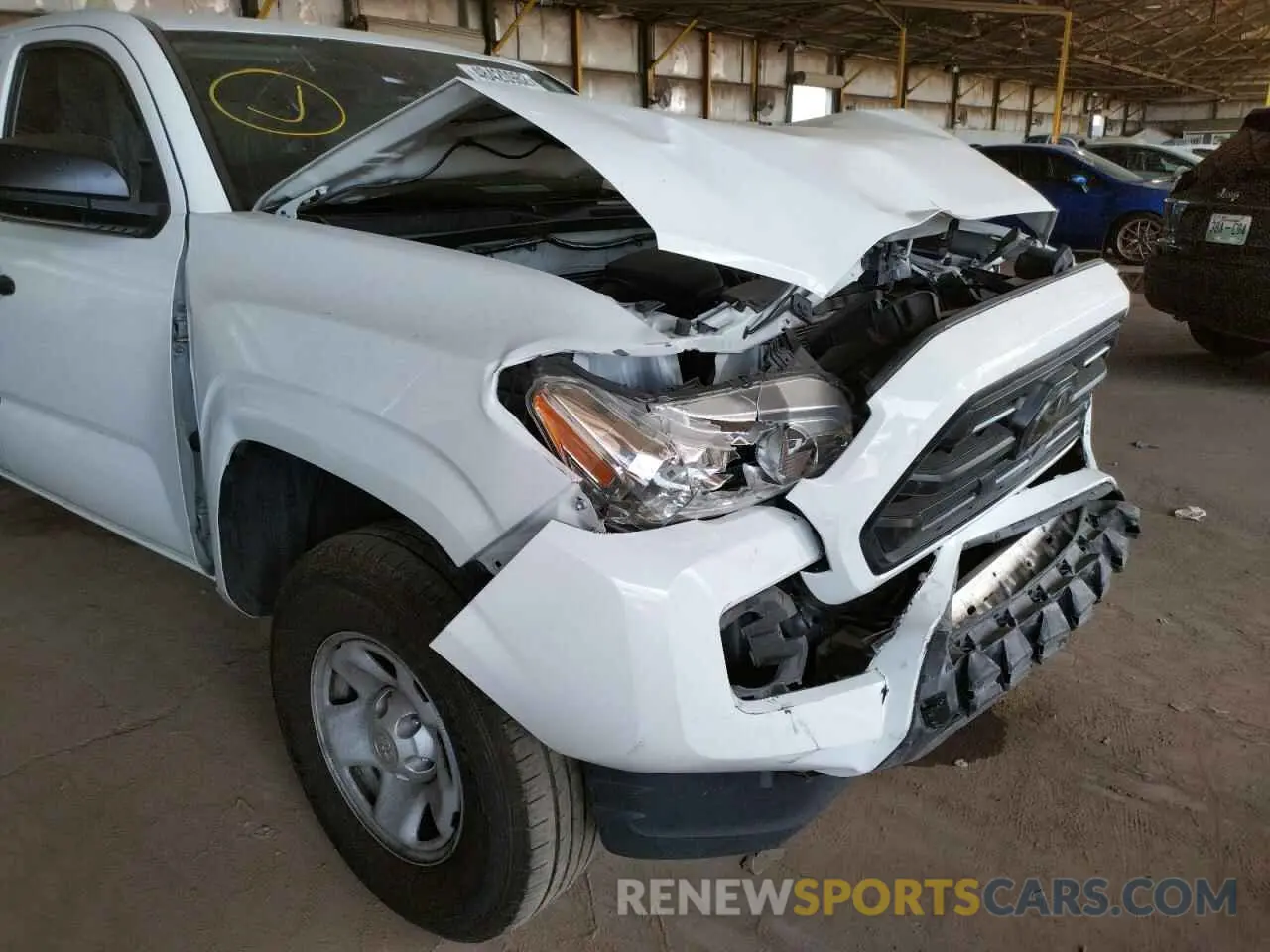 9 fotografías del automóvil dañado 5TFRX5GN5KX145496 TOYOTA TACOMA 2019