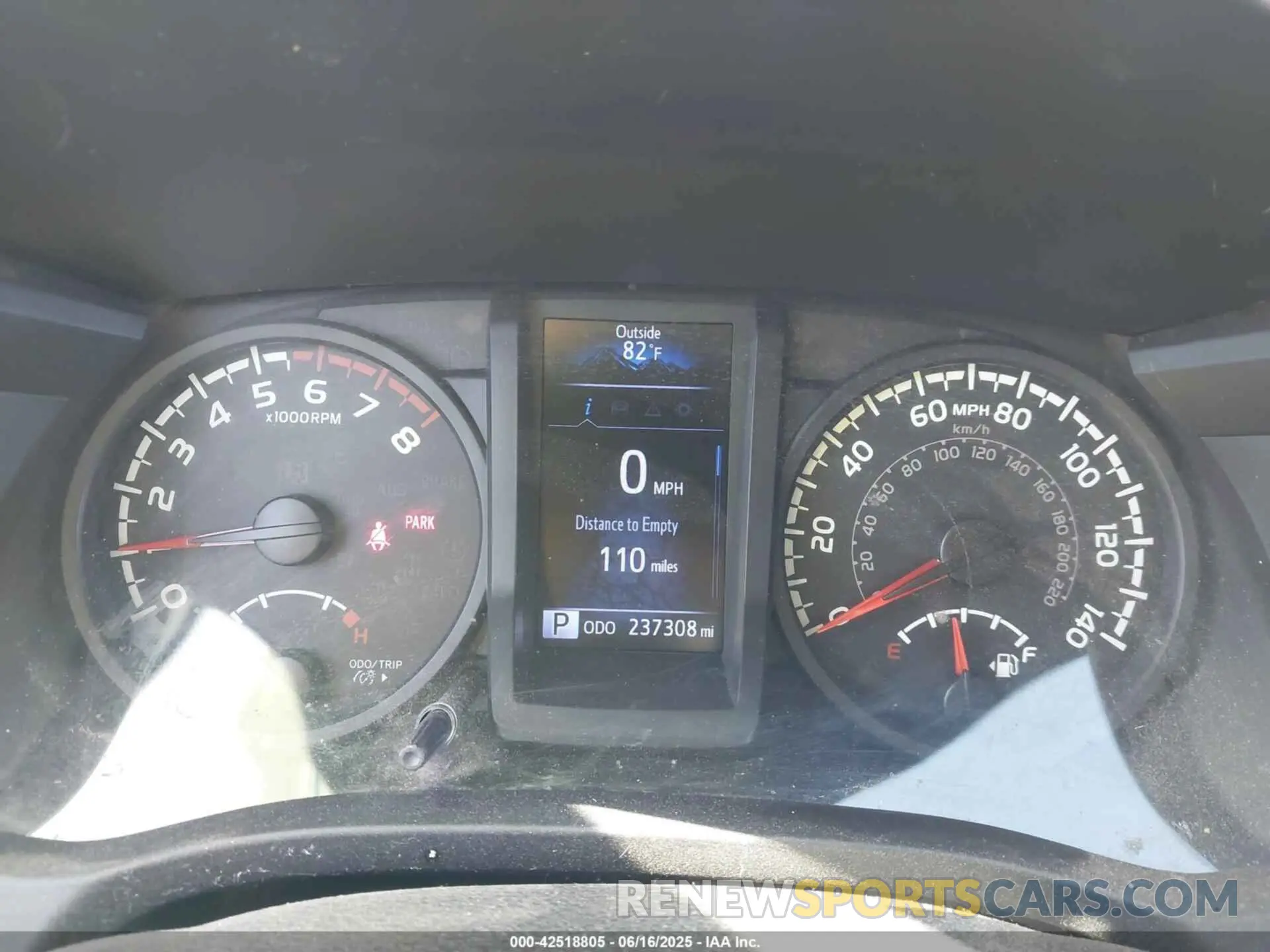 7 fotografías del automóvil dañado 5TFRX5GN5KX149810 TOYOTA TACOMA 2019