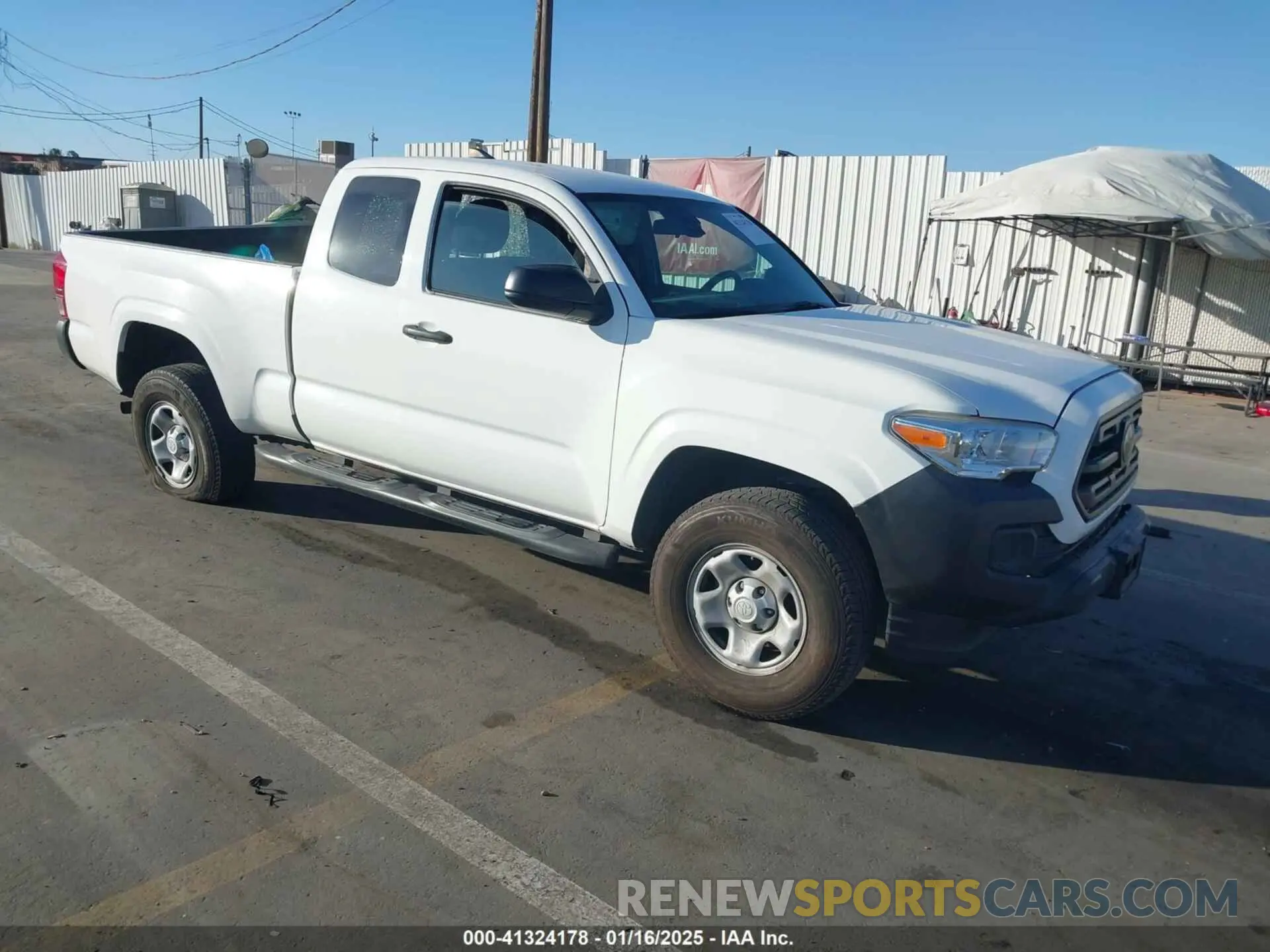 1 fotografías del automóvil dañado 5TFRX5GN5KX165067 TOYOTA TACOMA 2019