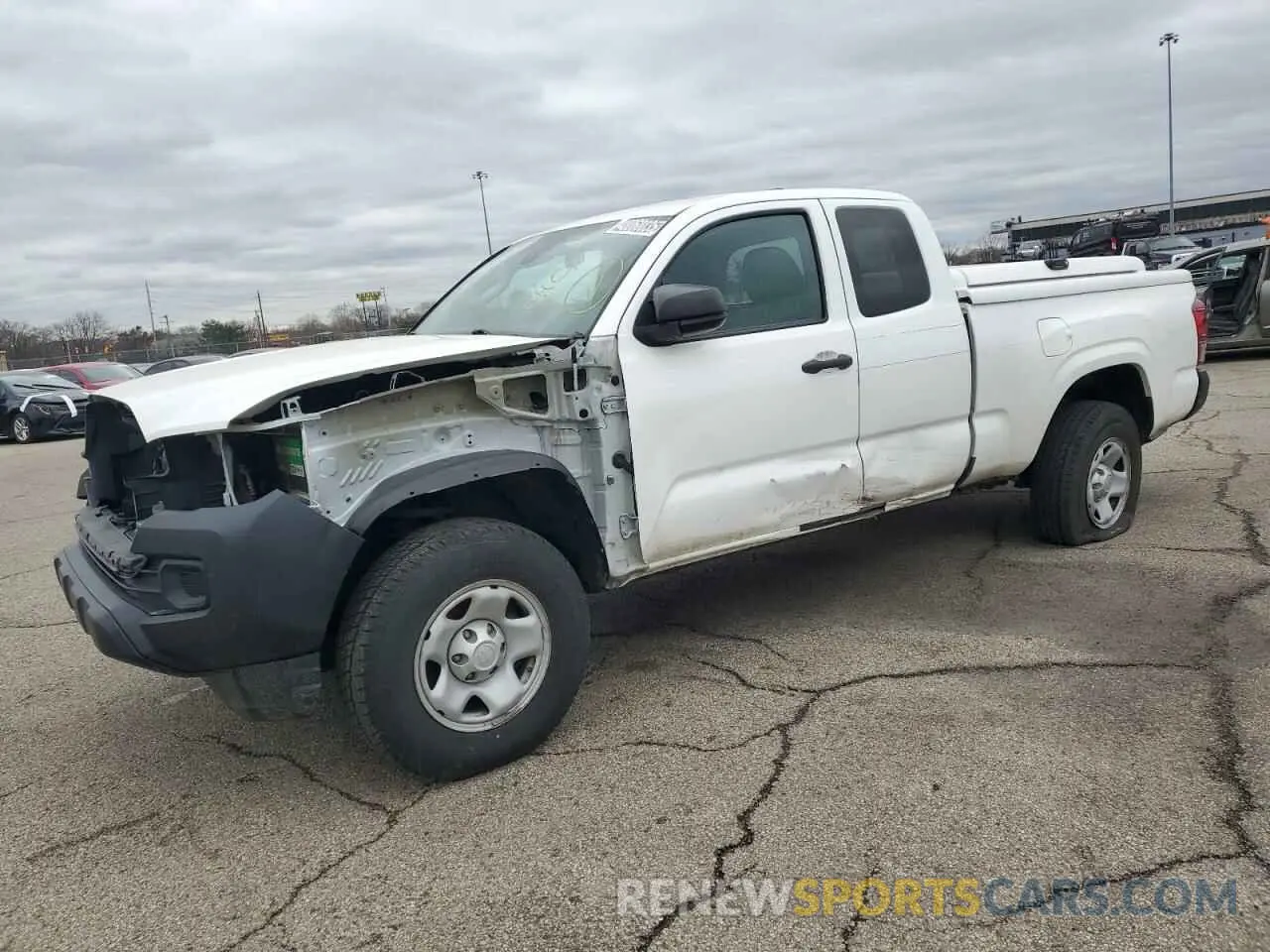 1 fotografías del automóvil dañado 5TFRX5GN6KX153817 TOYOTA TACOMA 2019