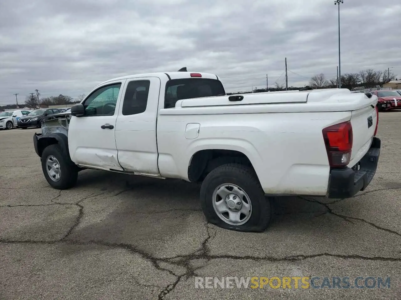 2 fotografías del automóvil dañado 5TFRX5GN6KX153817 TOYOTA TACOMA 2019