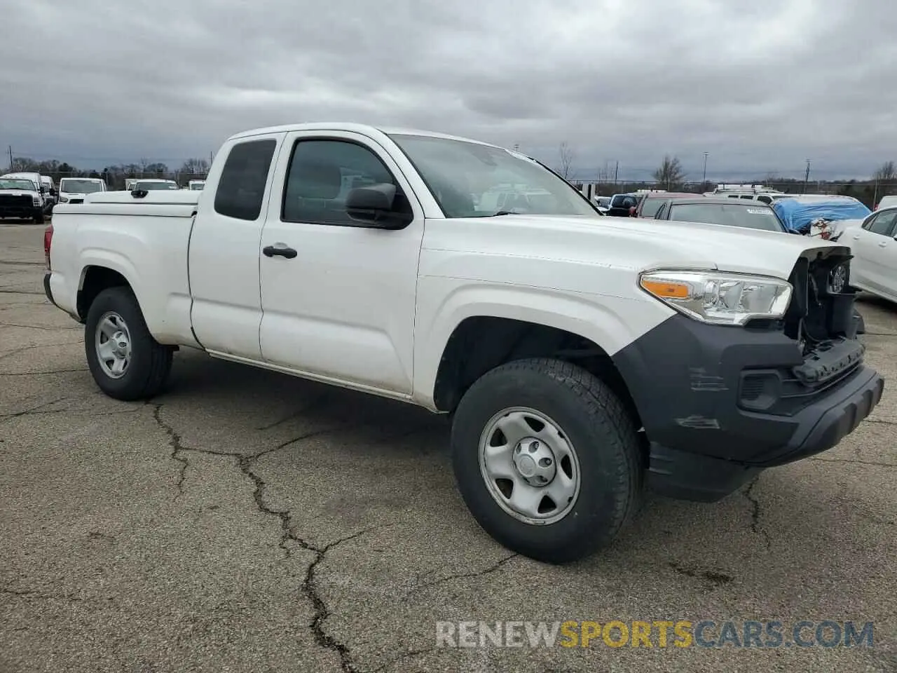 4 fotografías del automóvil dañado 5TFRX5GN6KX153817 TOYOTA TACOMA 2019