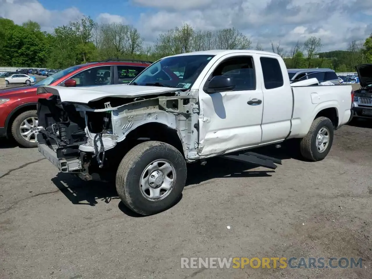 1 fotografías del automóvil dañado 5TFRX5GN7KX139294 TOYOTA TACOMA 2019
