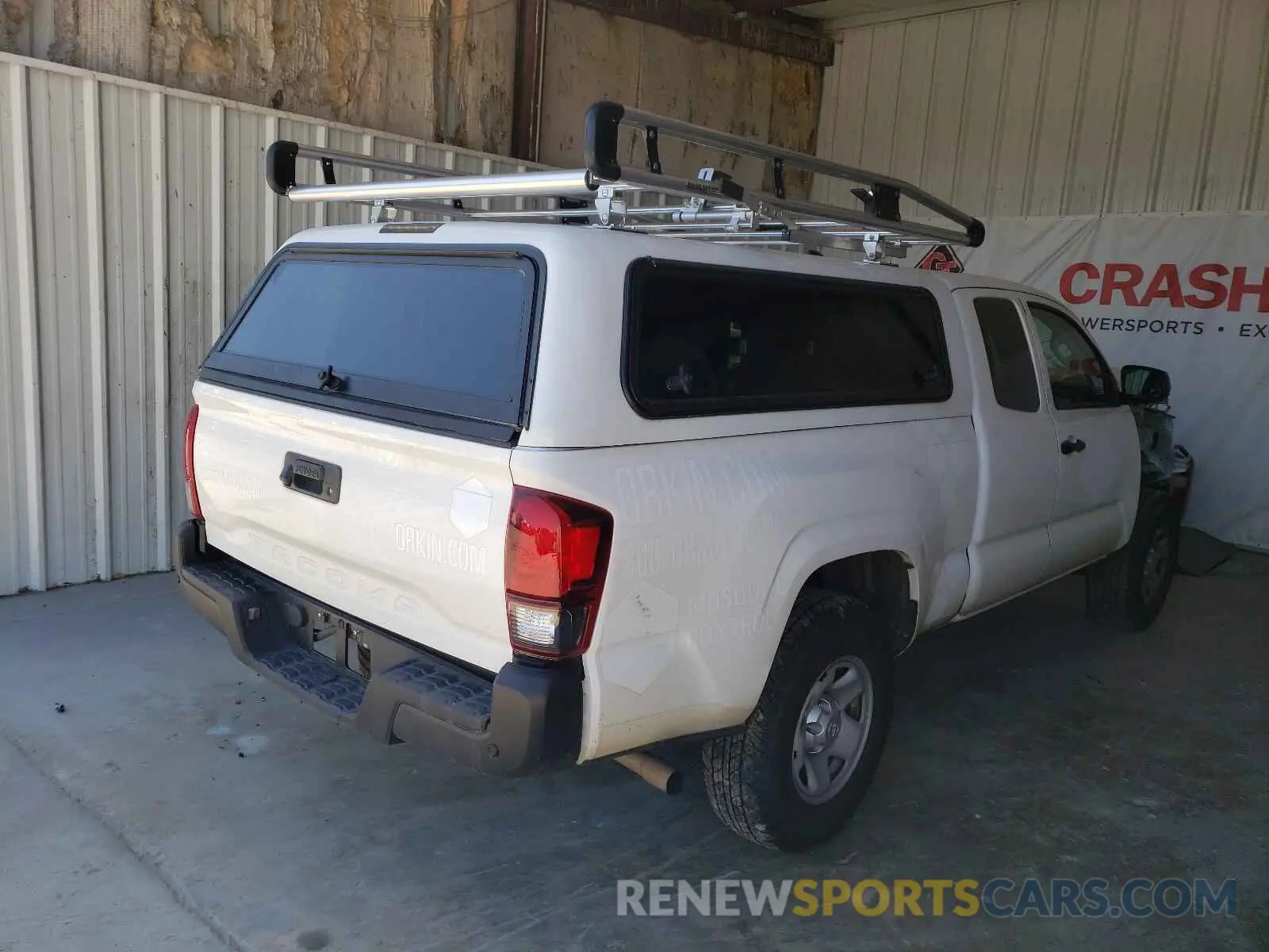 4 fotografías del automóvil dañado 5TFRX5GN7KX148142 TOYOTA TACOMA 2019
