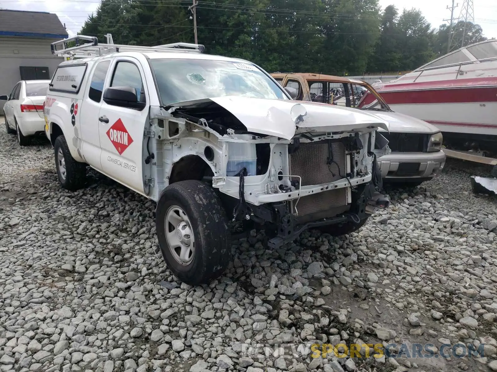 9 fotografías del automóvil dañado 5TFRX5GN7KX148142 TOYOTA TACOMA 2019