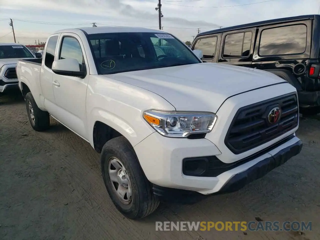 1 fotografías del automóvil dañado 5TFRX5GN8KX144696 TOYOTA TACOMA 2019