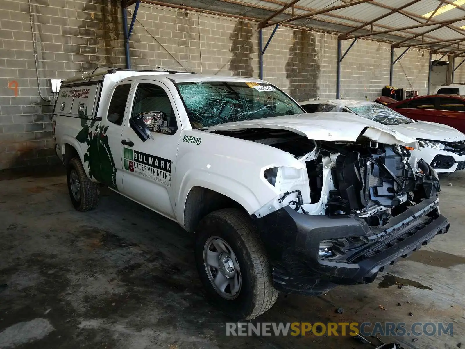 1 fotografías del automóvil dañado 5TFRX5GNXKX146482 TOYOTA TACOMA 2019