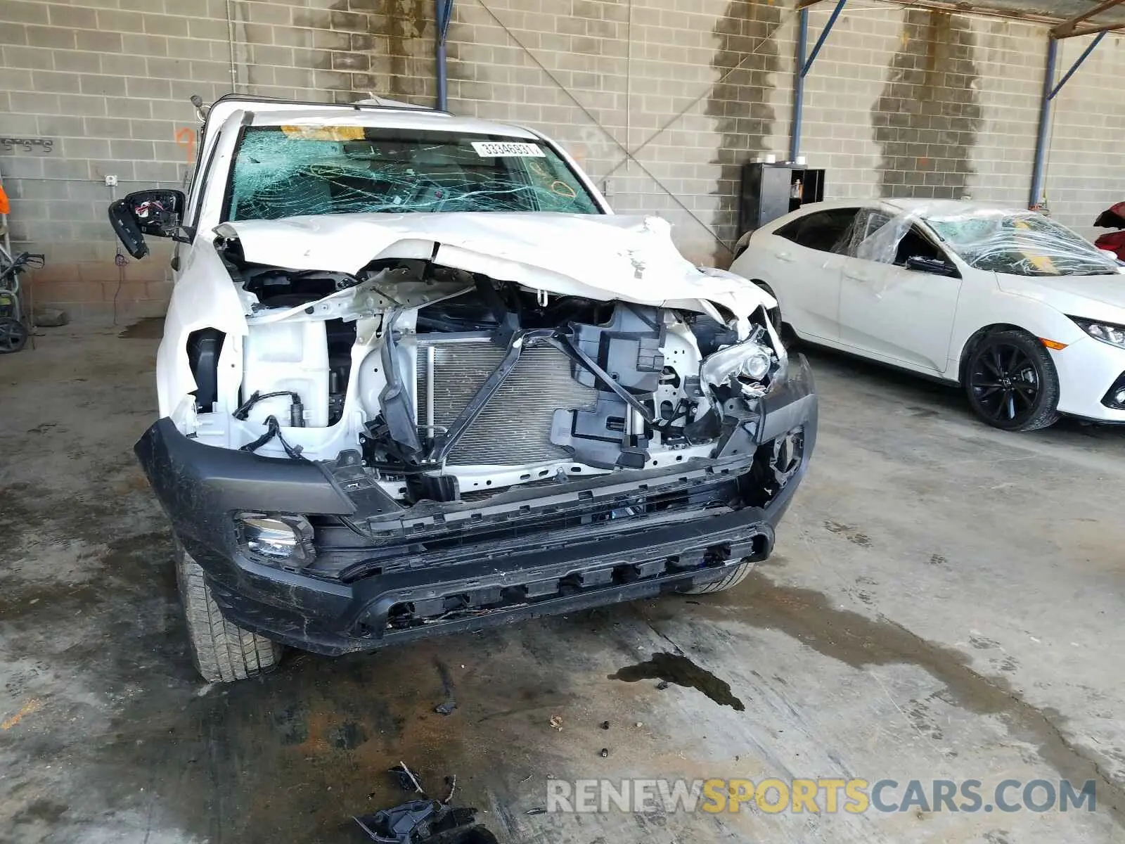 9 fotografías del automóvil dañado 5TFRX5GNXKX146482 TOYOTA TACOMA 2019