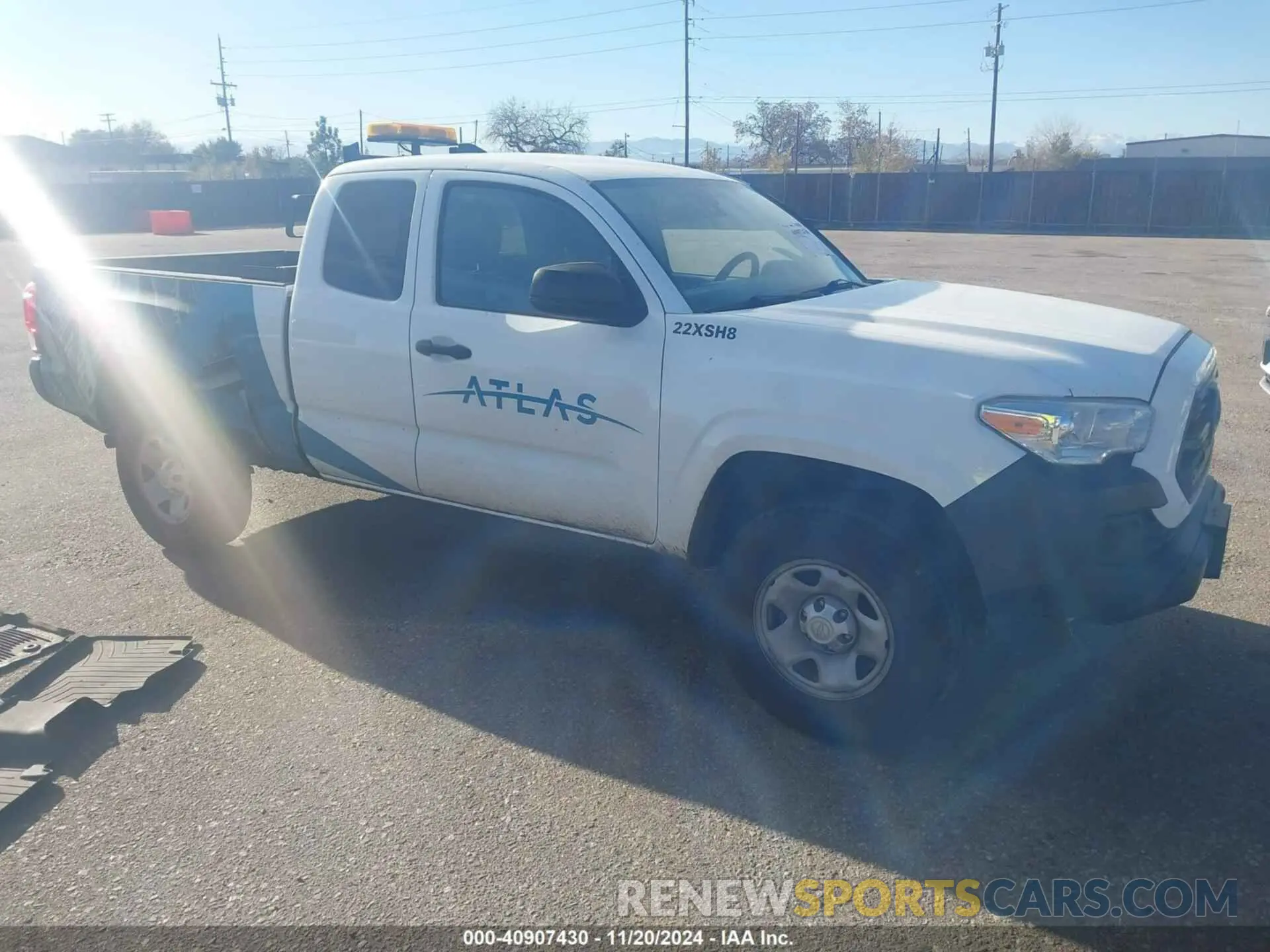 1 fotografías del automóvil dañado 5TFRX5GNXKX147793 TOYOTA TACOMA 2019
