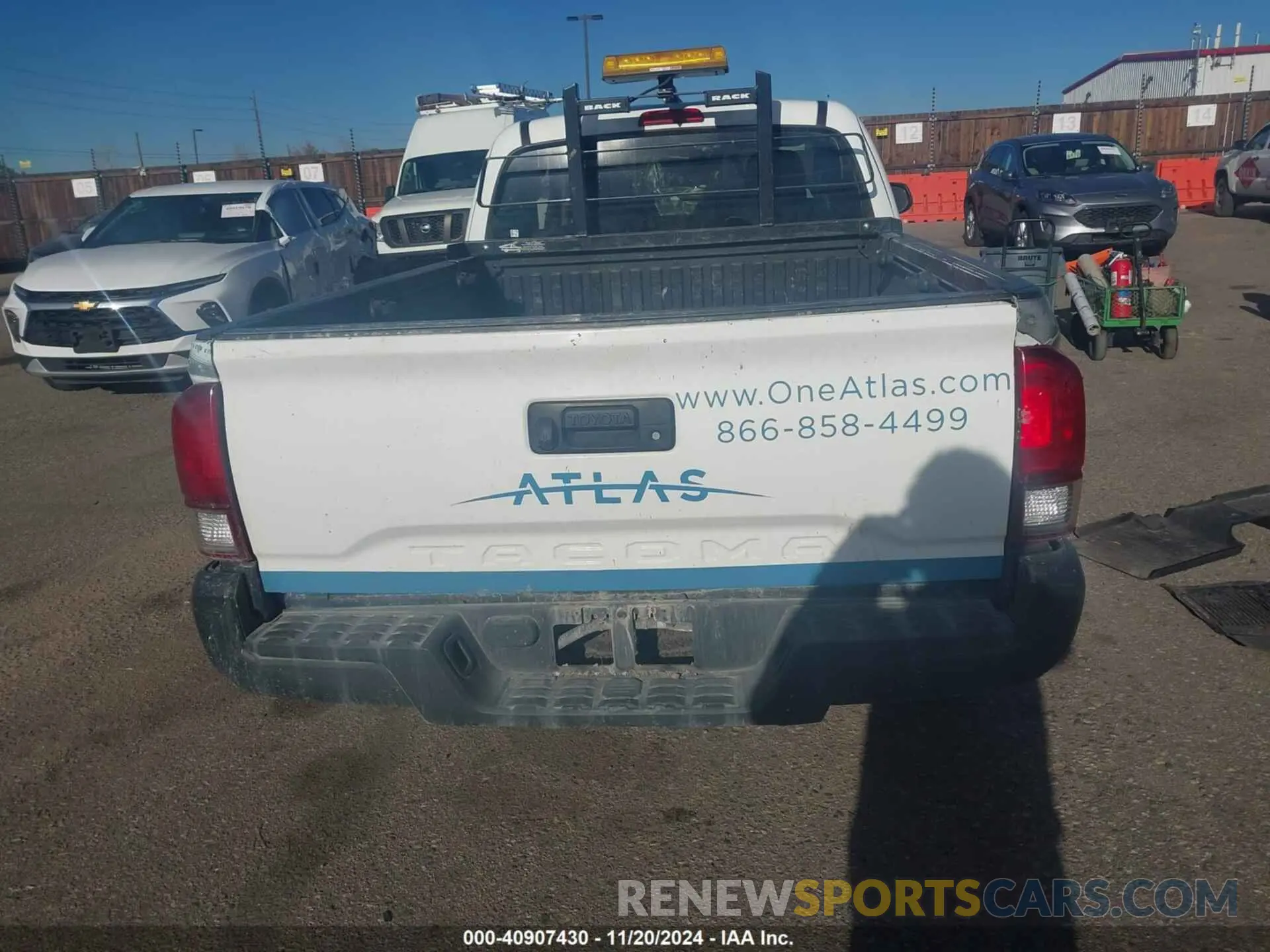 16 fotografías del automóvil dañado 5TFRX5GNXKX147793 TOYOTA TACOMA 2019