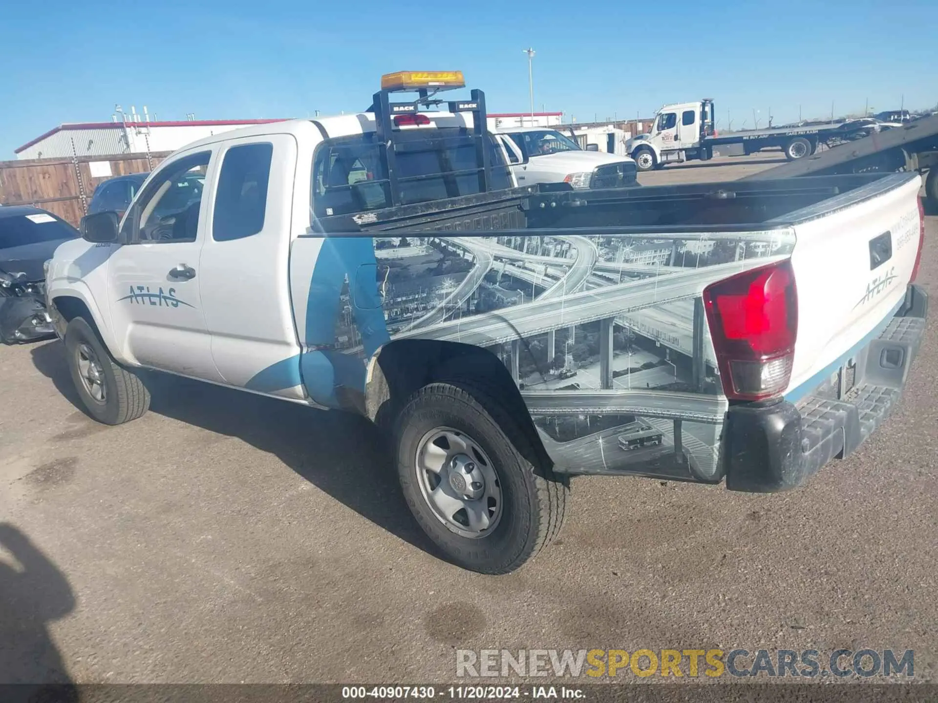 3 fotografías del automóvil dañado 5TFRX5GNXKX147793 TOYOTA TACOMA 2019